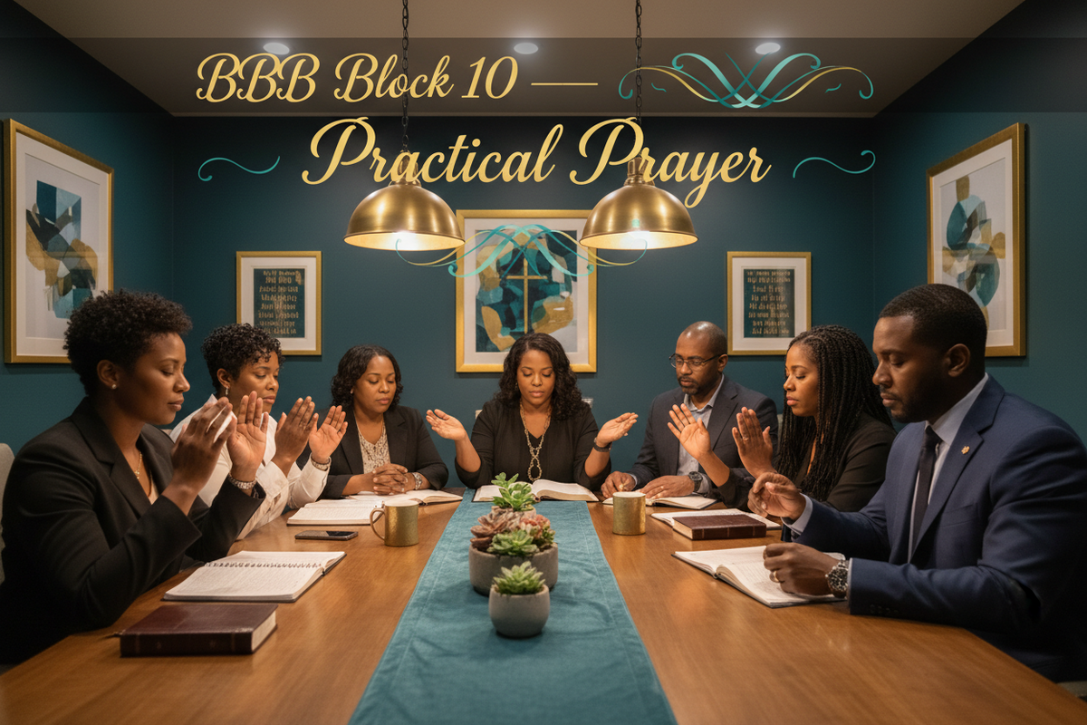 BBB Block 10 — Practical Prayer