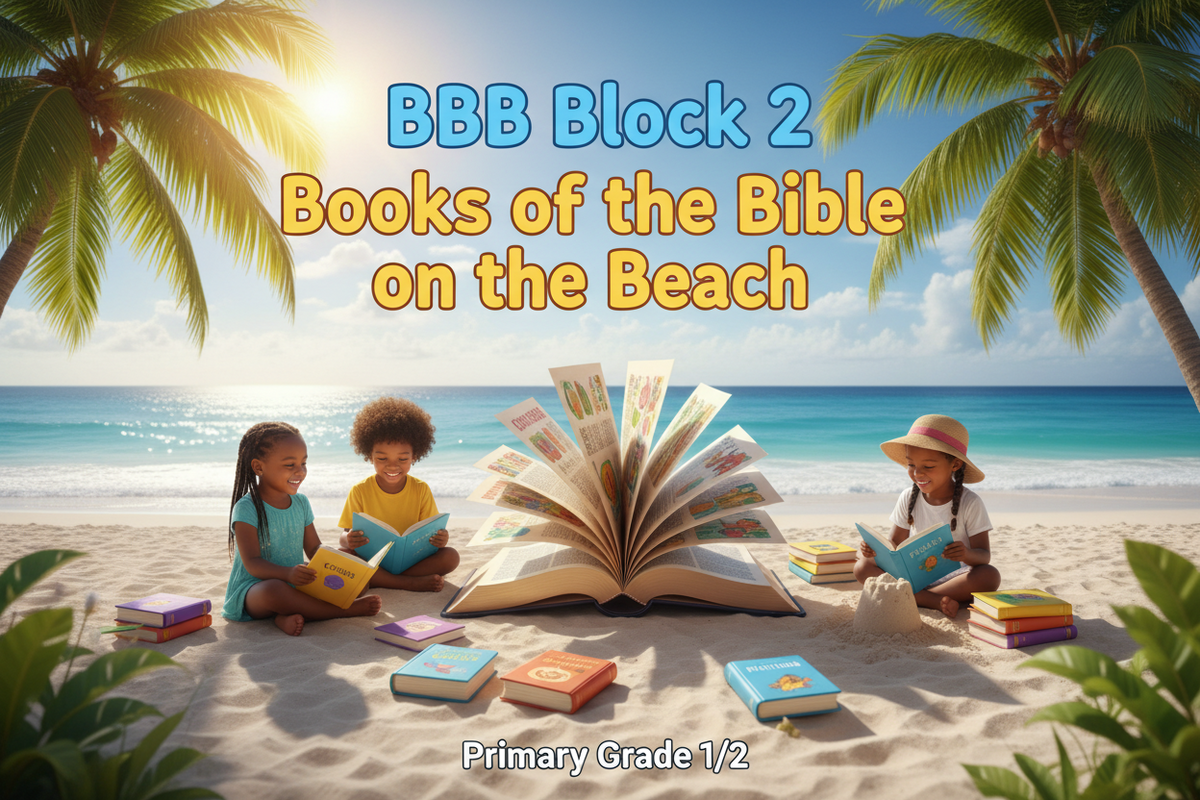 BBB Block 2 — Books of the Bible on the Beach