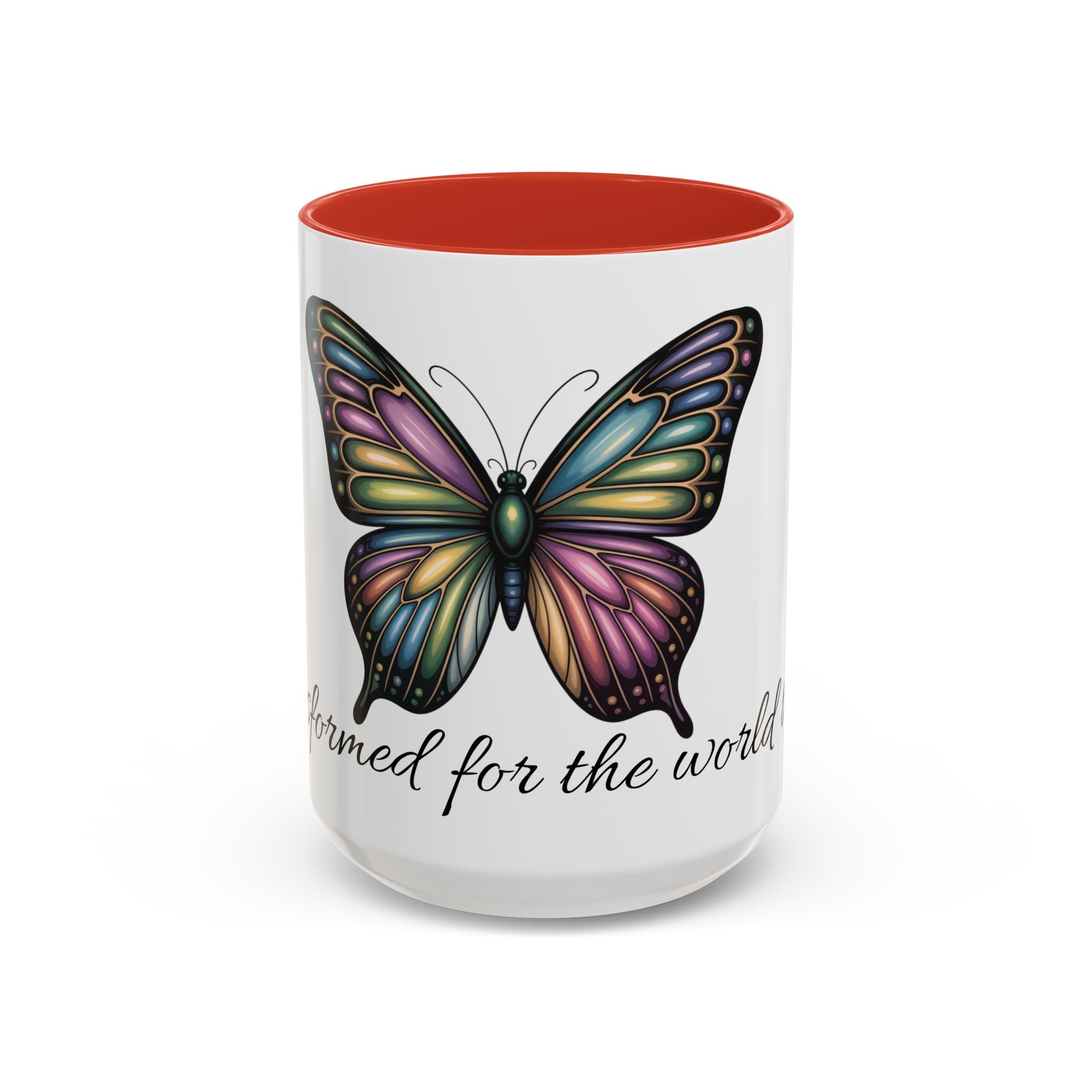 Copy of Coffee Mug - Butterfly with Bold Statement Design
