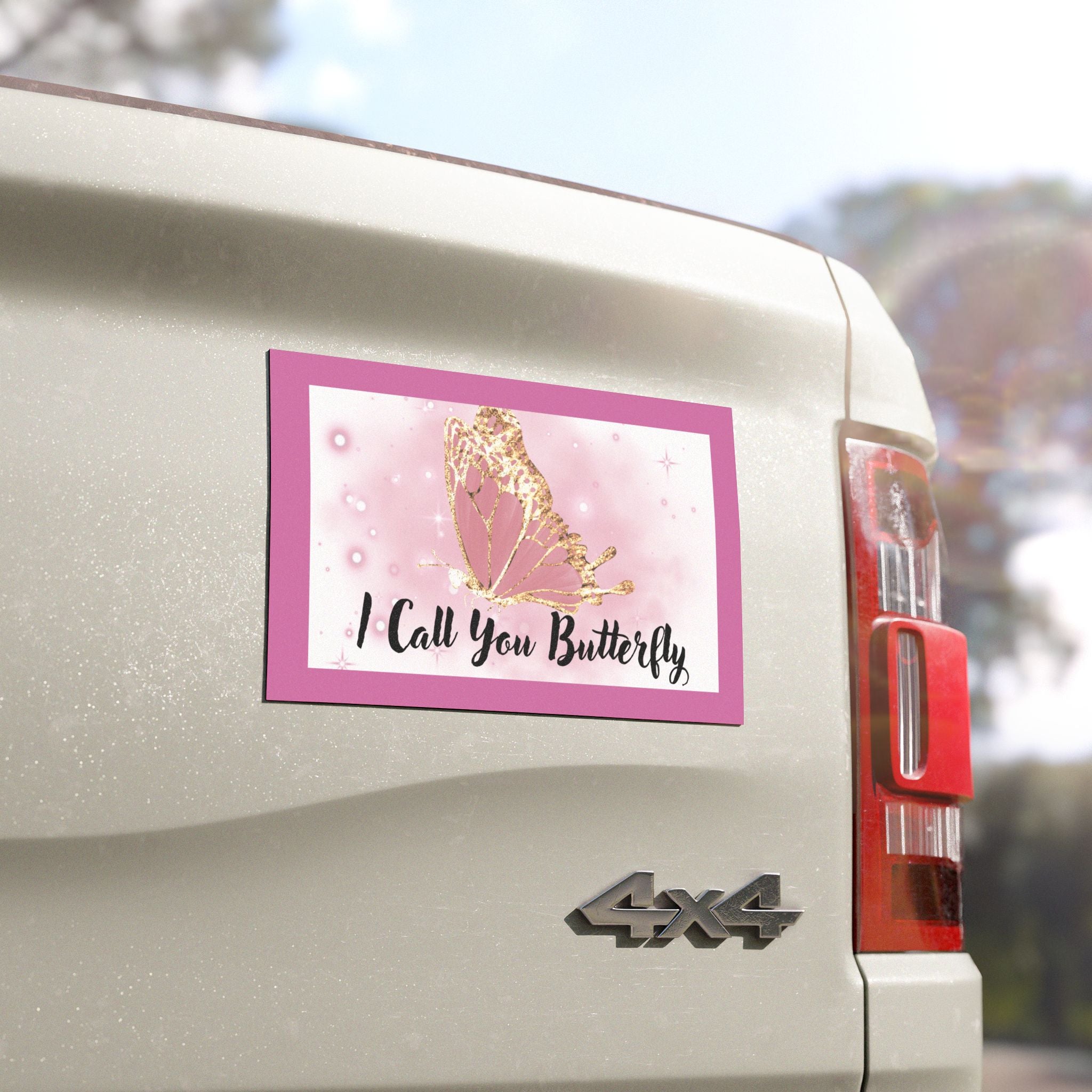I Call You Butterfly Car Magnets - Inspirational Vehicle Décor
