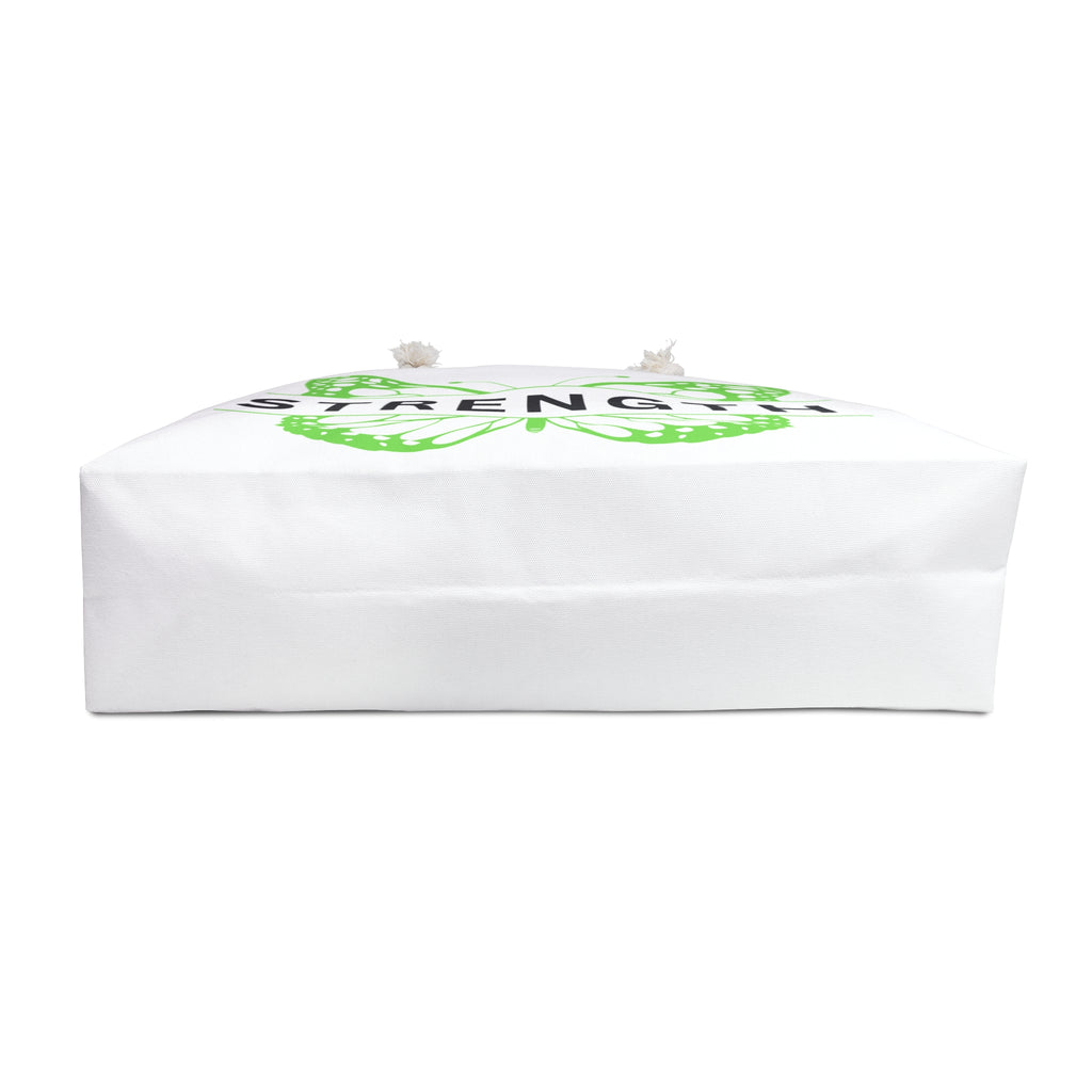 Motivational Strength Weekender Bag with Butterfly Design