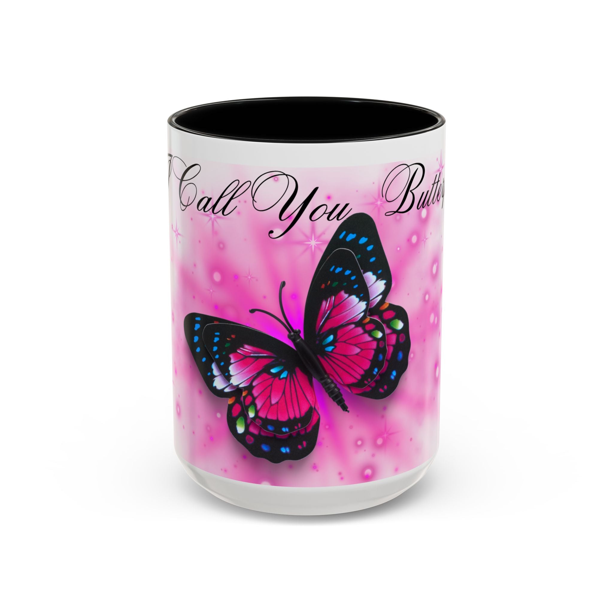 Coffee Mug - Butterfly with Bold Statement Design