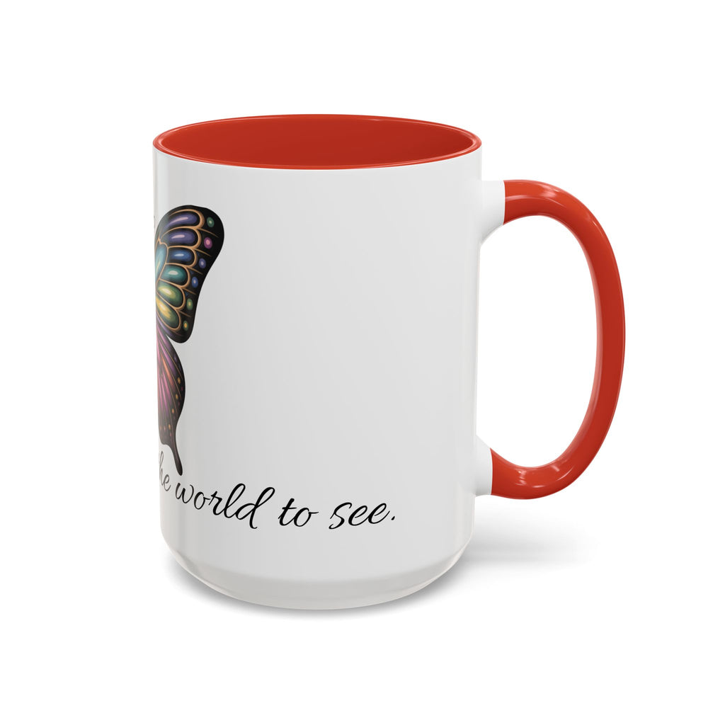 Copy of Coffee Mug - Butterfly with Bold Statement Design