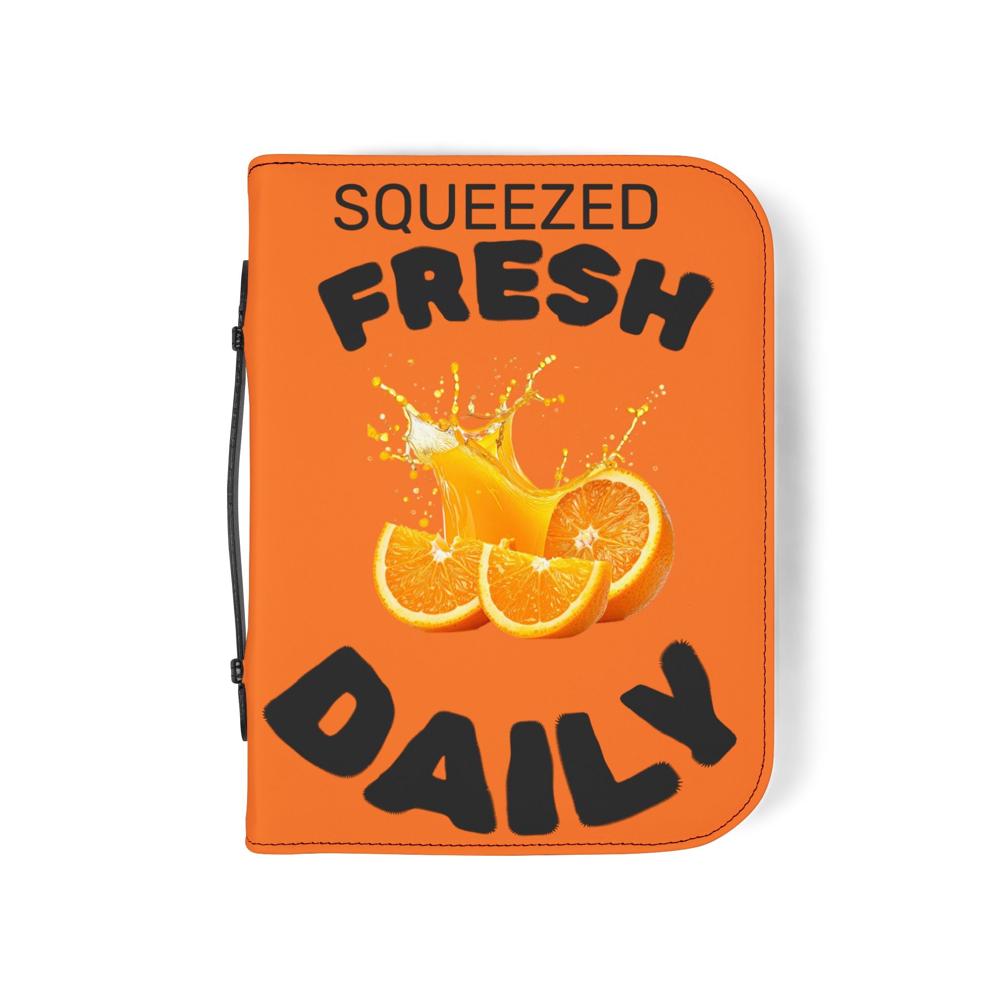 Inspirational Bible Cover with Oranges