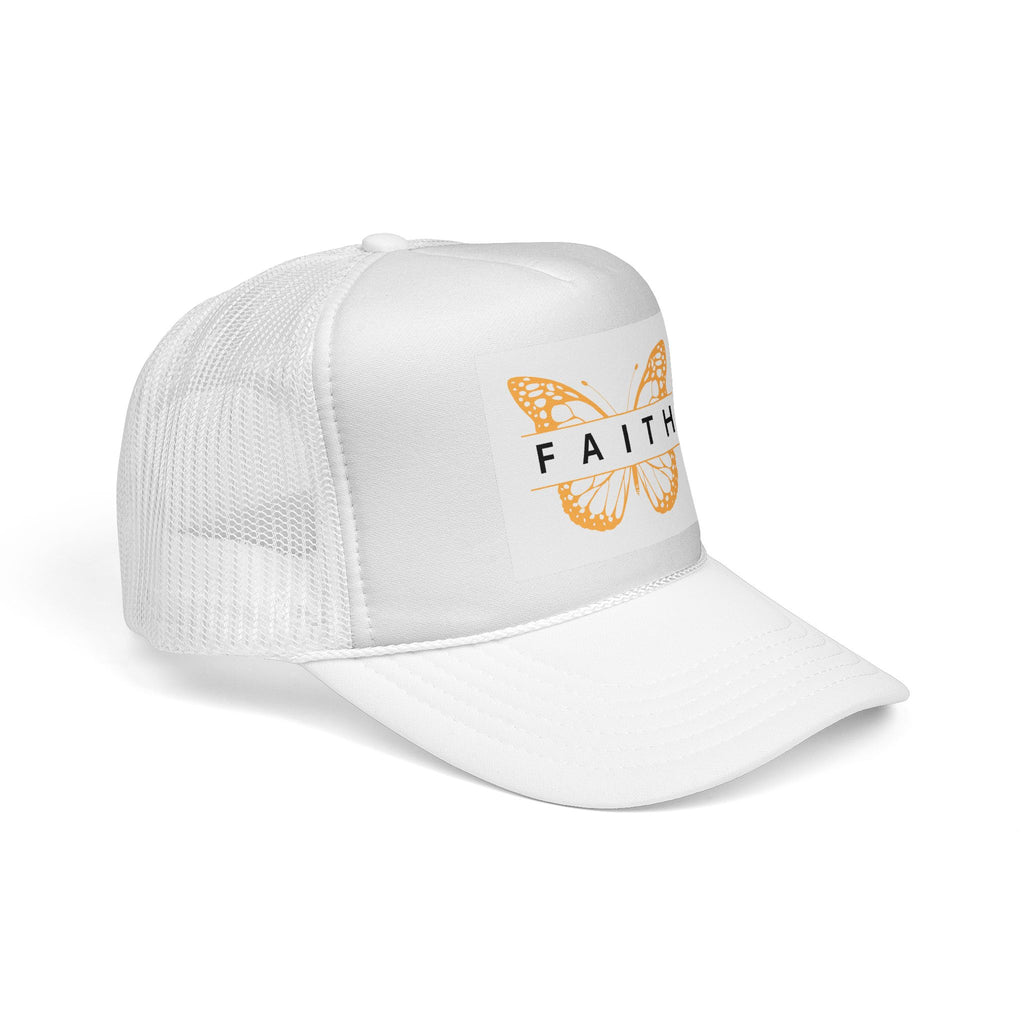 Faith Butterfly Trucker Cap - Inspirational Faith Design