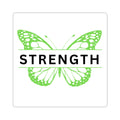 Butterfly Strength Stickers - Vibrant Kiss-Cut Design for Personalization