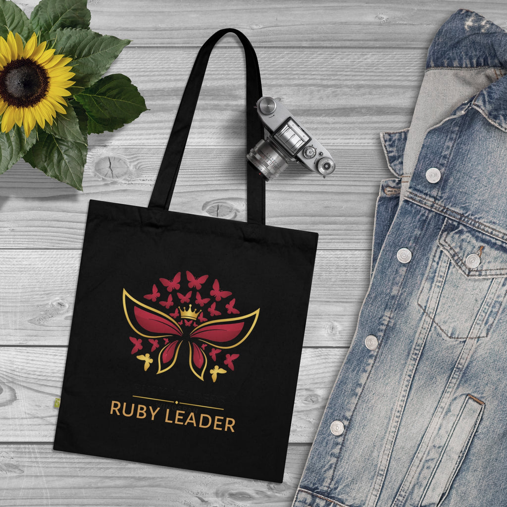 Ruby Leader Organic Cotton Tote (Black)