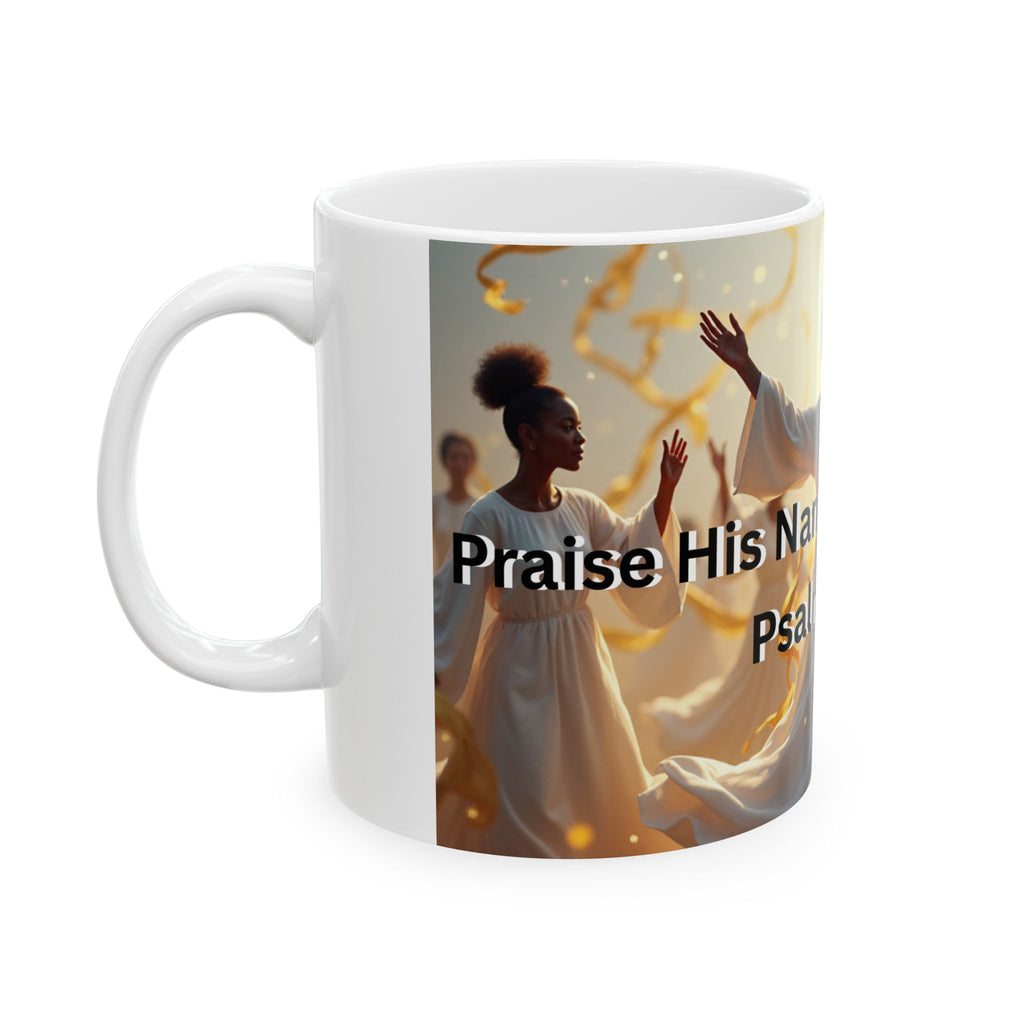 Ceramic Inspirational Mug - Motivational Quote for Art Enthusiasts