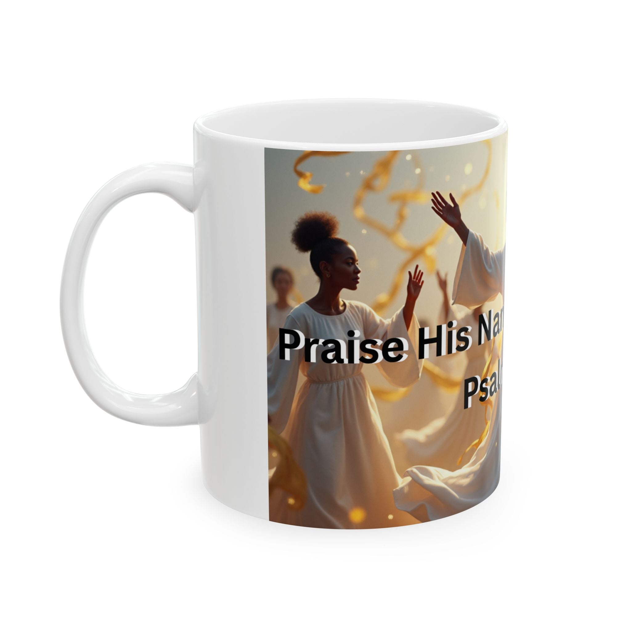 Ceramic Inspirational Mug - Motivational Quote for Art Enthusiasts