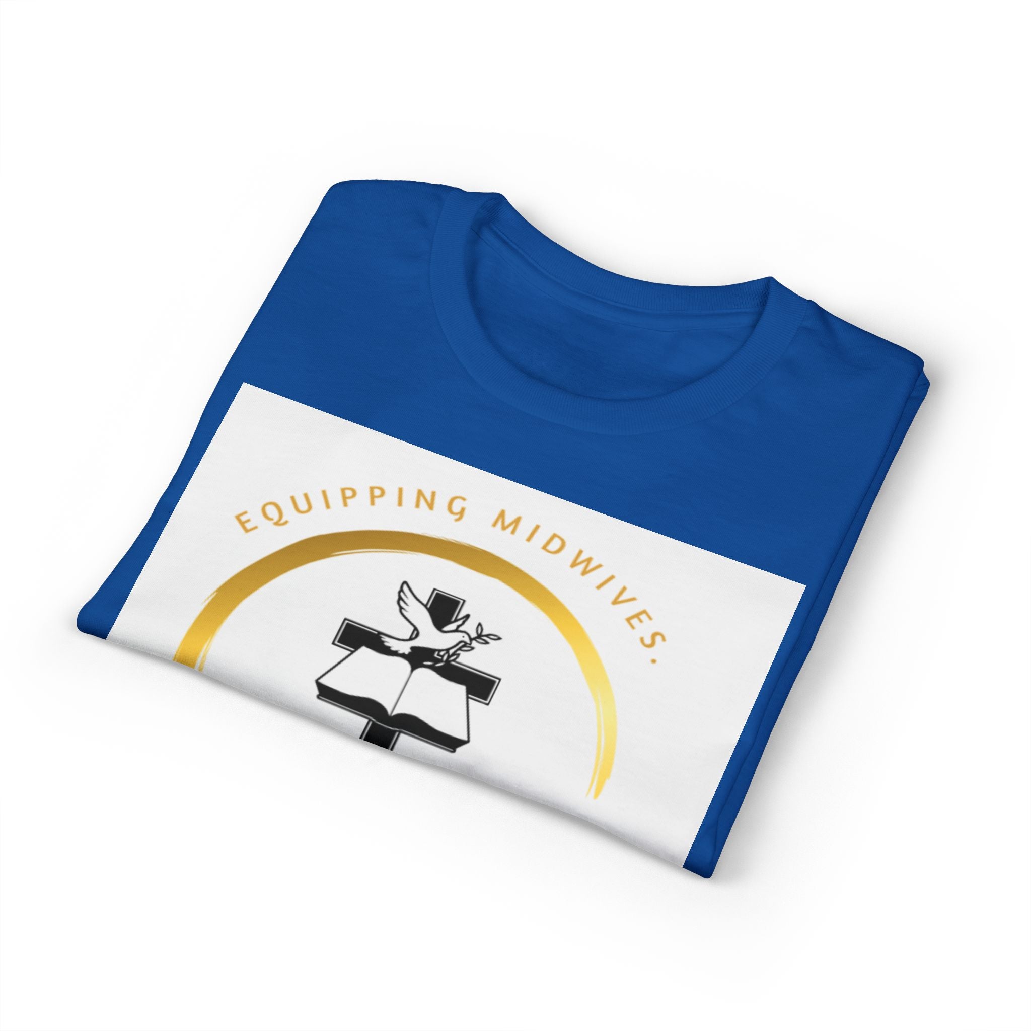 242 Birthing Movement Dry-well T-Shirt - gold logo