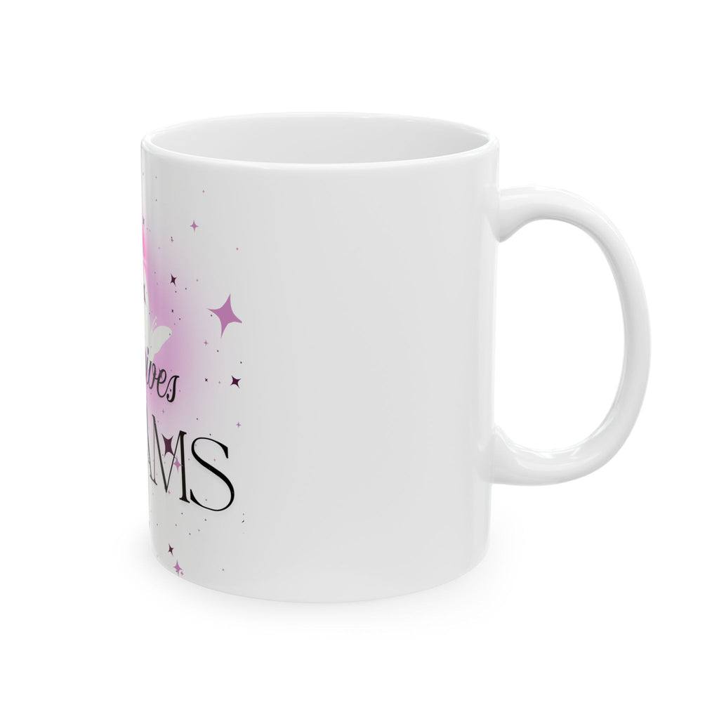 Butterfly Ceramic Mug - Inspirational Gift for Motivation and Resilience