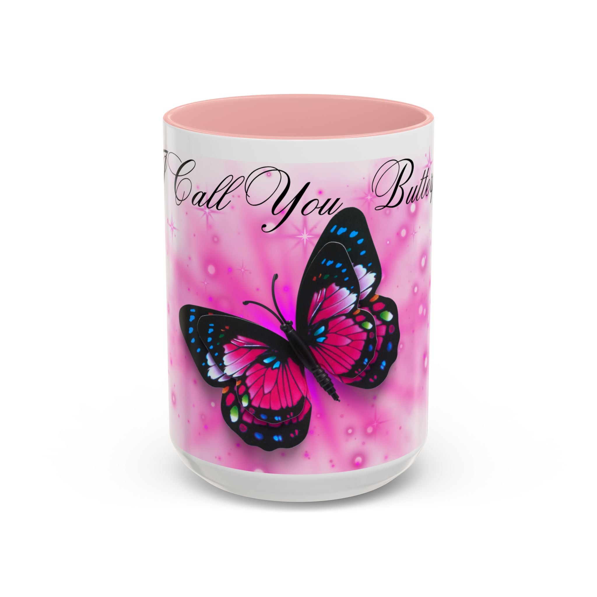 Coffee Mug - Butterfly with Bold Statement Design