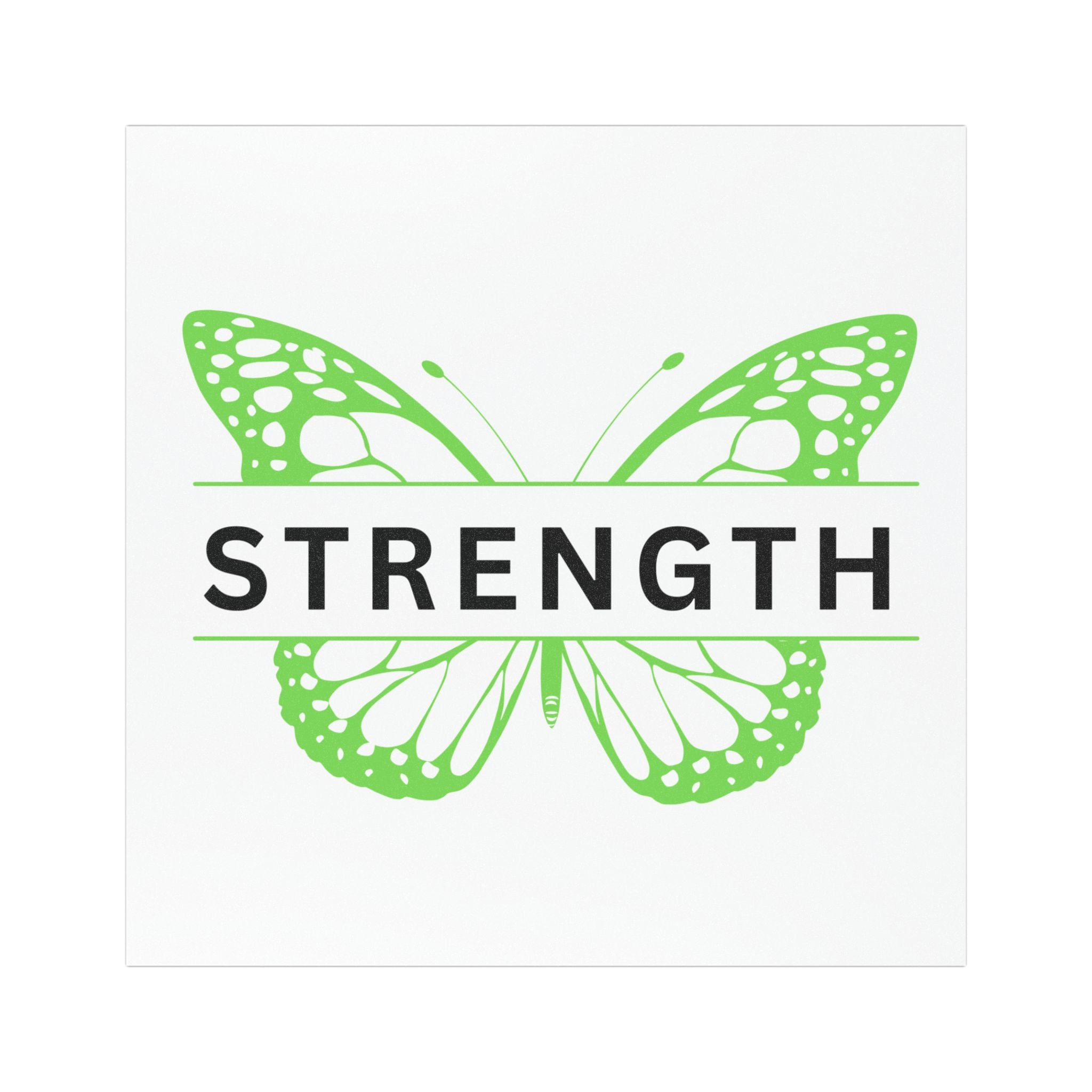 Strength Inspirational Car Magnet