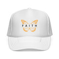 Faith Butterfly Trucker Cap - Inspirational Faith Design