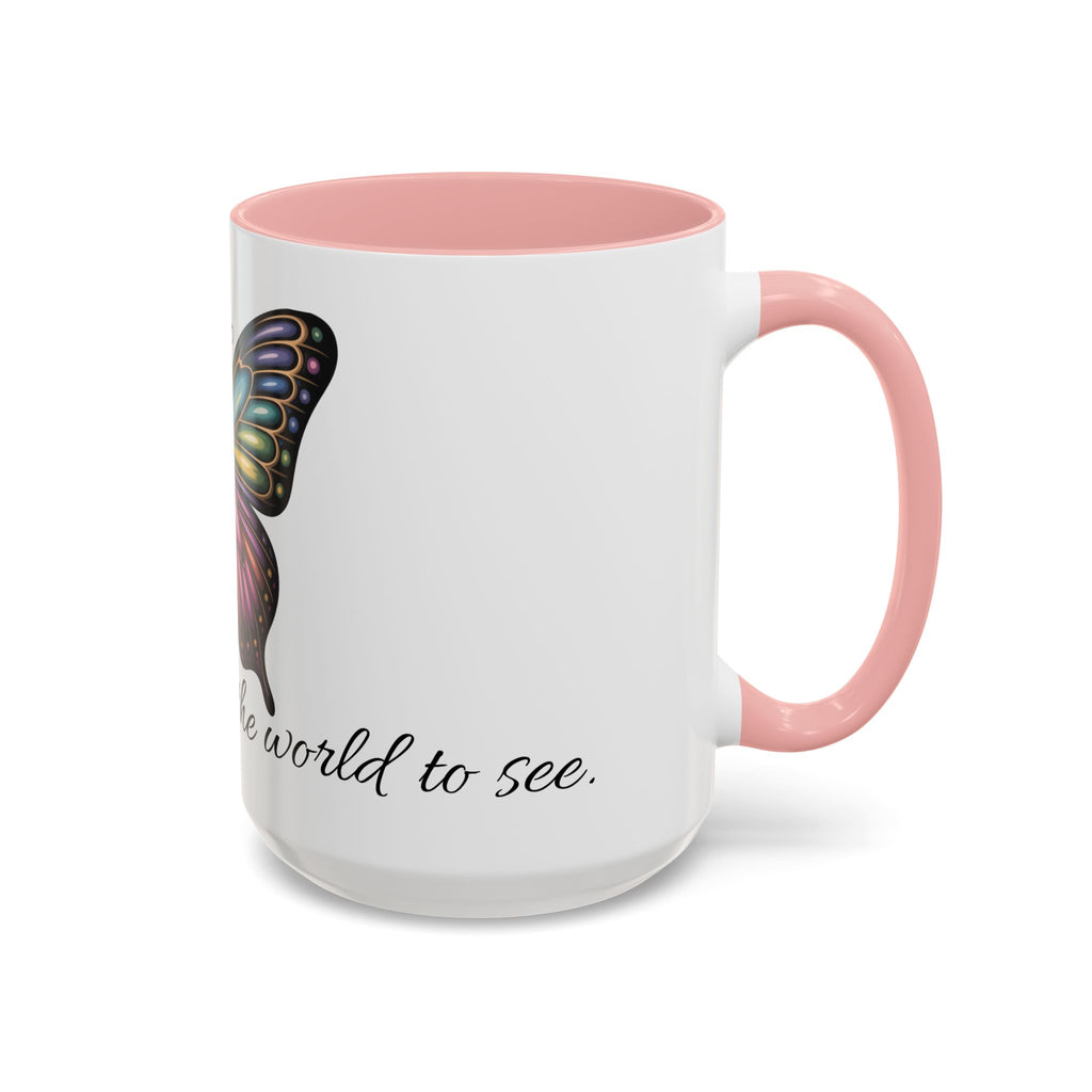 Copy of Coffee Mug - Butterfly with Bold Statement Design
