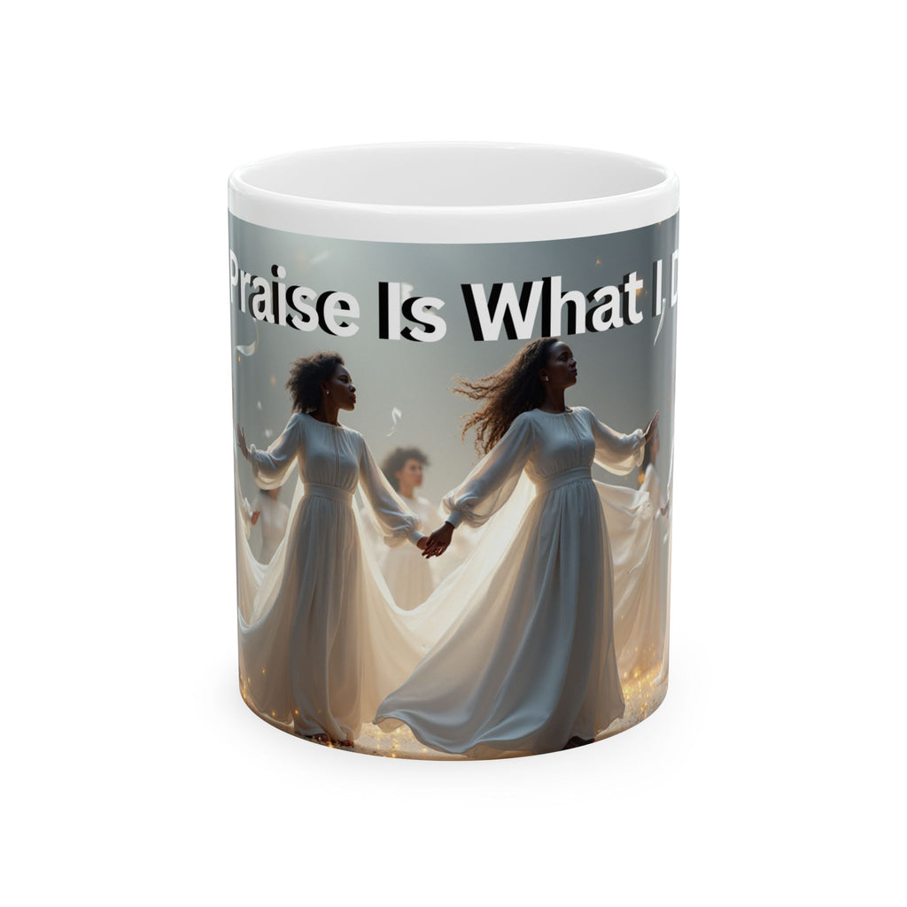 Ceramic Inspirational Mug - Motivational Quote for Art Enthusiasts