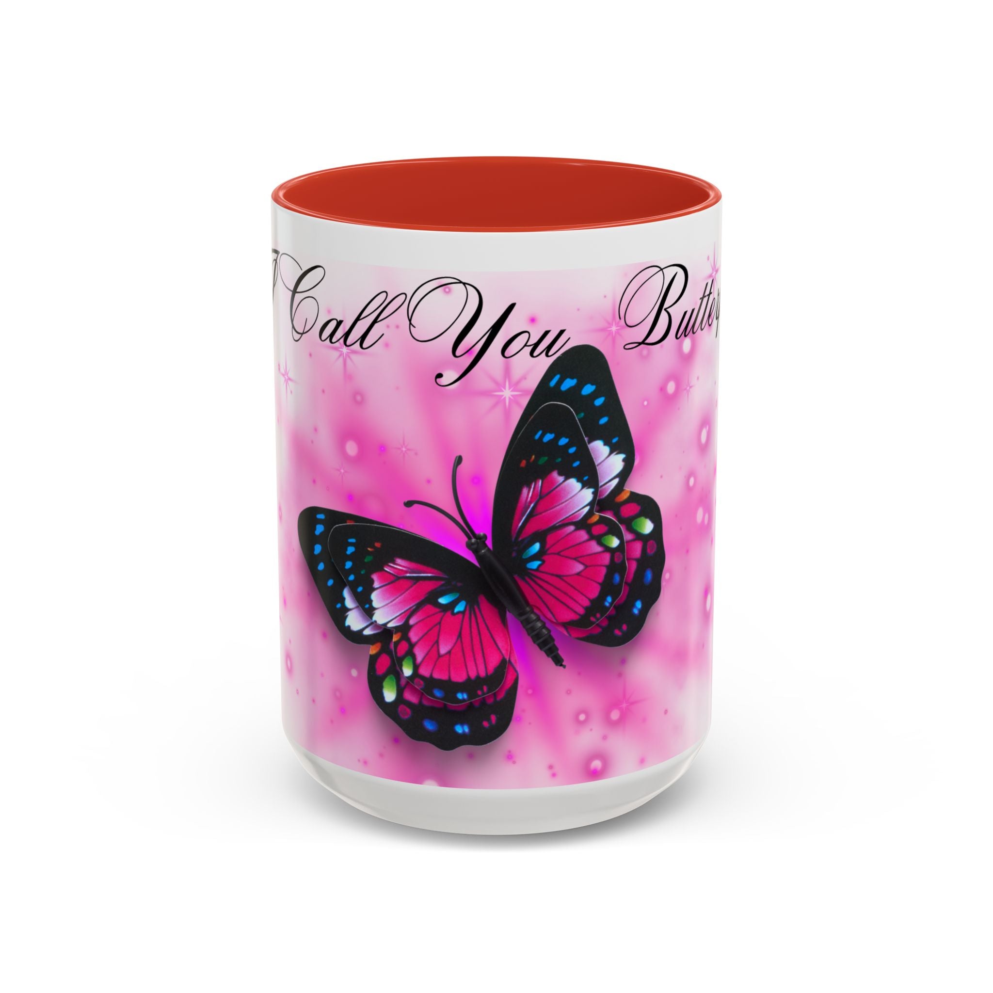 Coffee Mug - Butterfly with Bold Statement Design