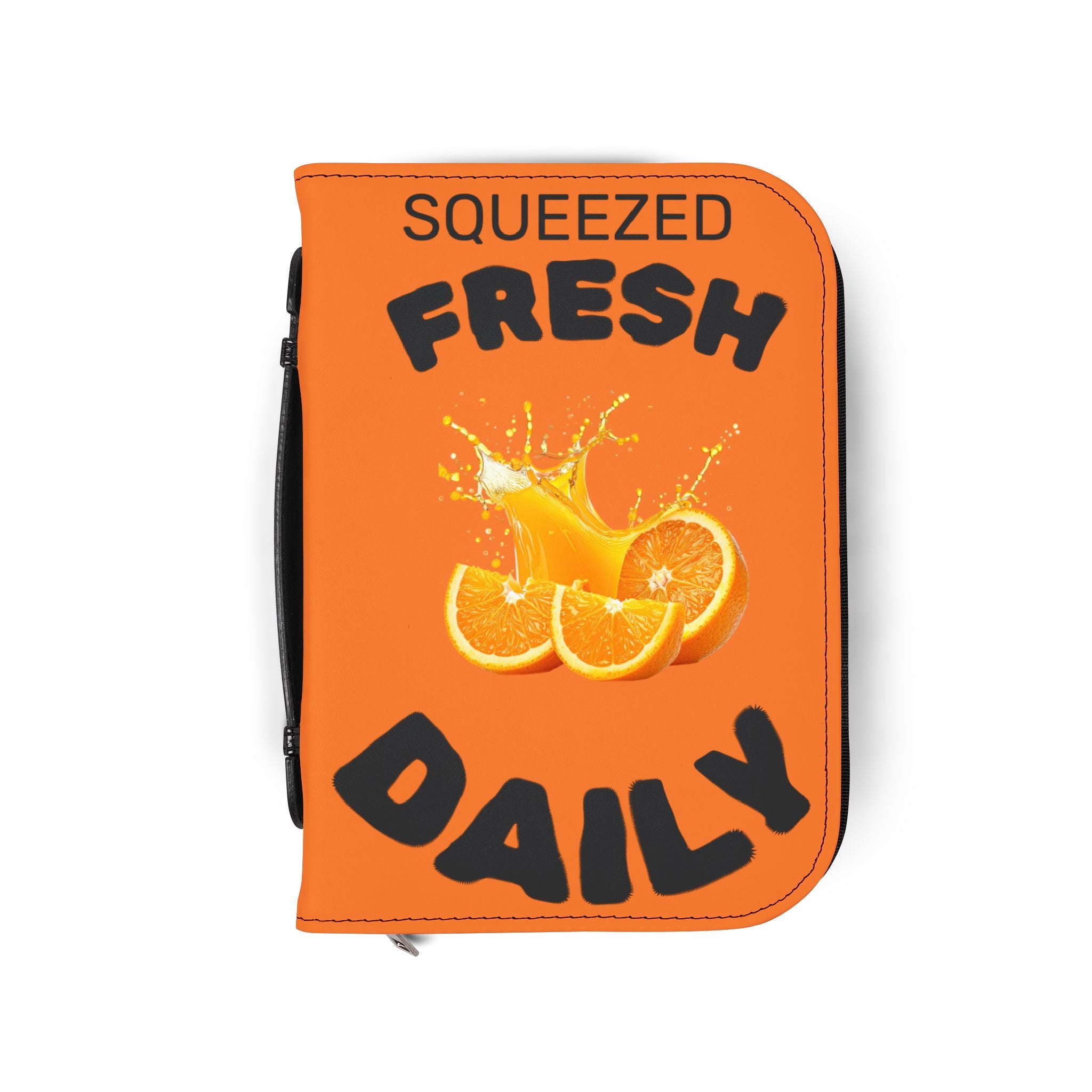 Inspirational Bible Cover with Oranges