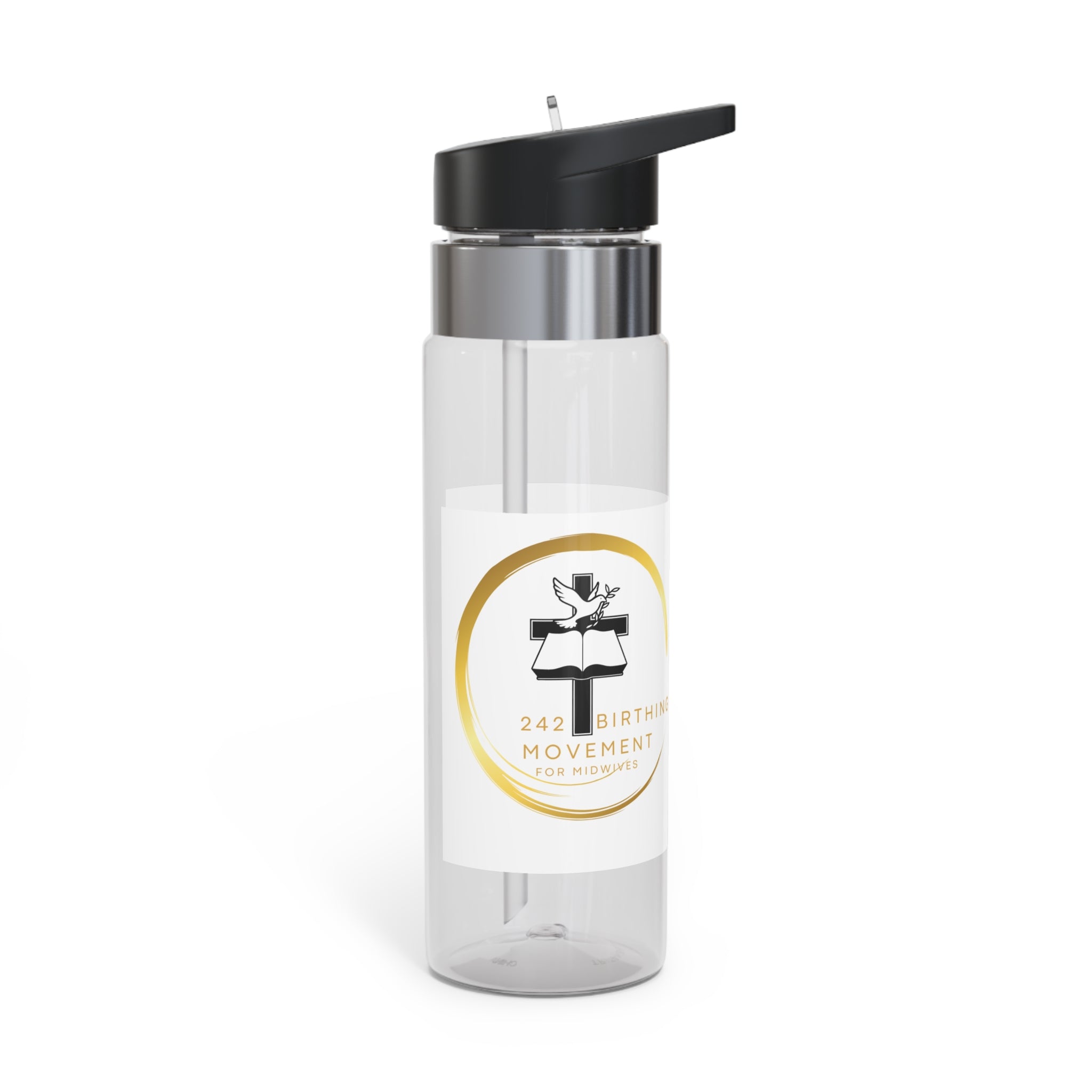 Sport Bottle — 20oz Tritan Water Bottle with 242 Movement Logo