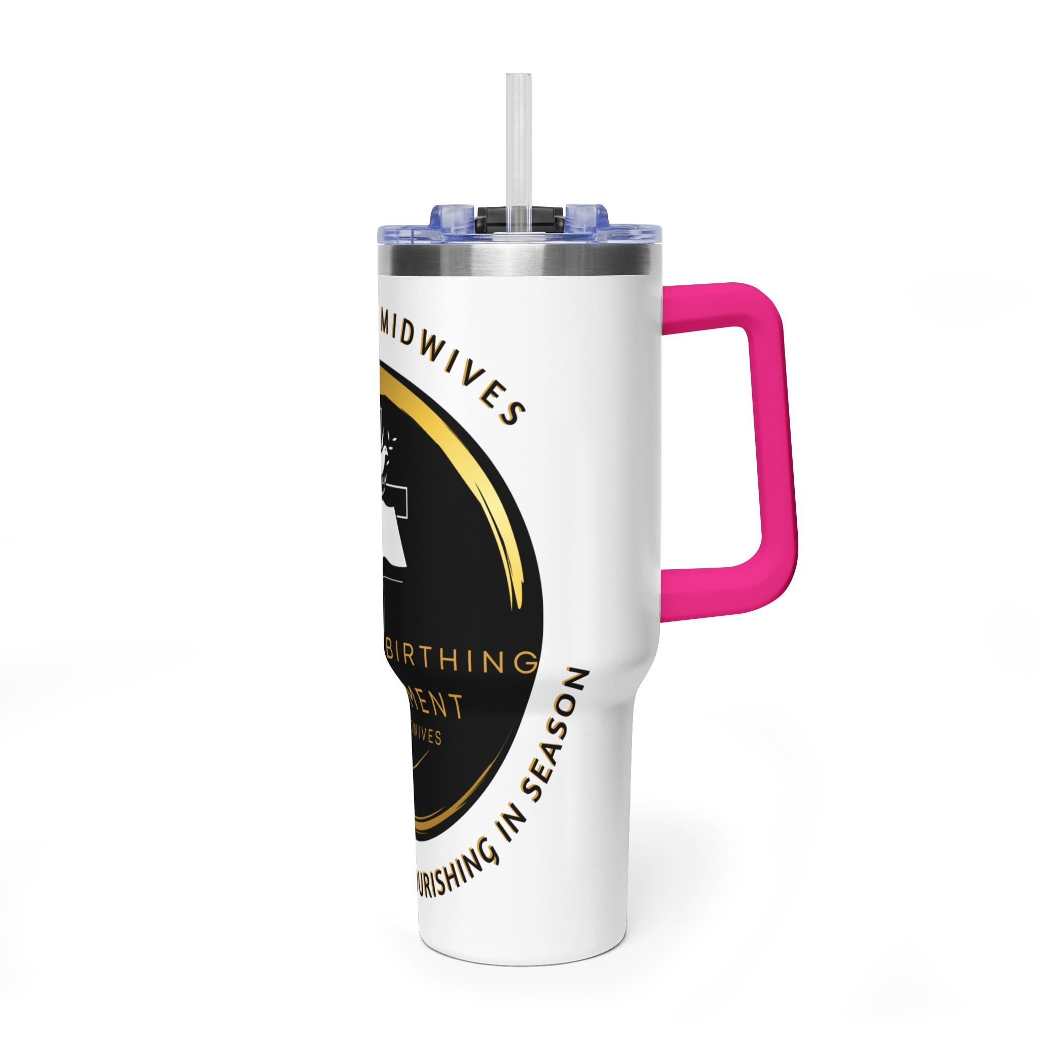 Birthing  Movement 40oz Vacuum Tumbler —Thermal Travel Cup