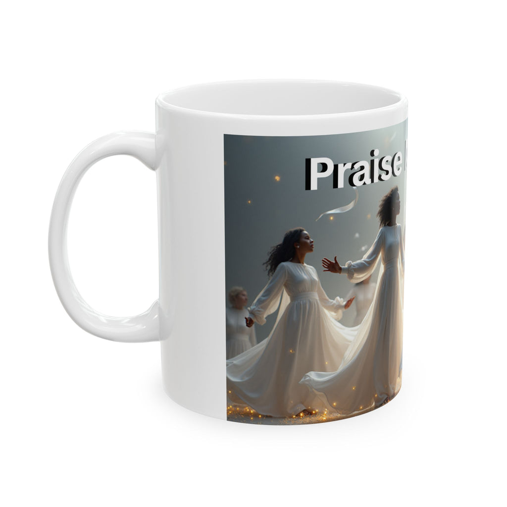 Ceramic Inspirational Mug - Motivational Quote for Art Enthusiasts