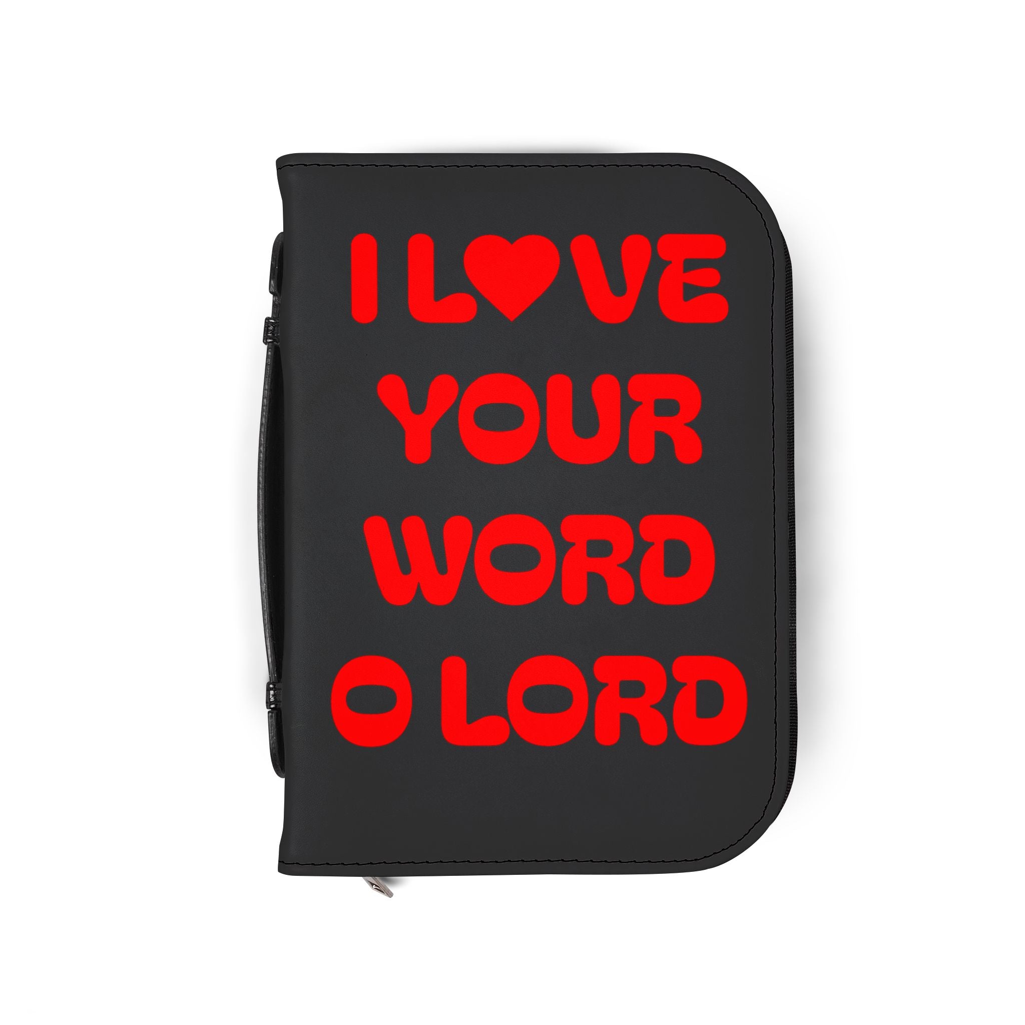 Inspirational Bible Cover with Cross Design