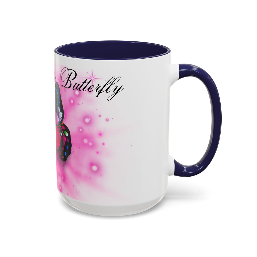 Coffee Mug - Butterfly with Bold Statement Design