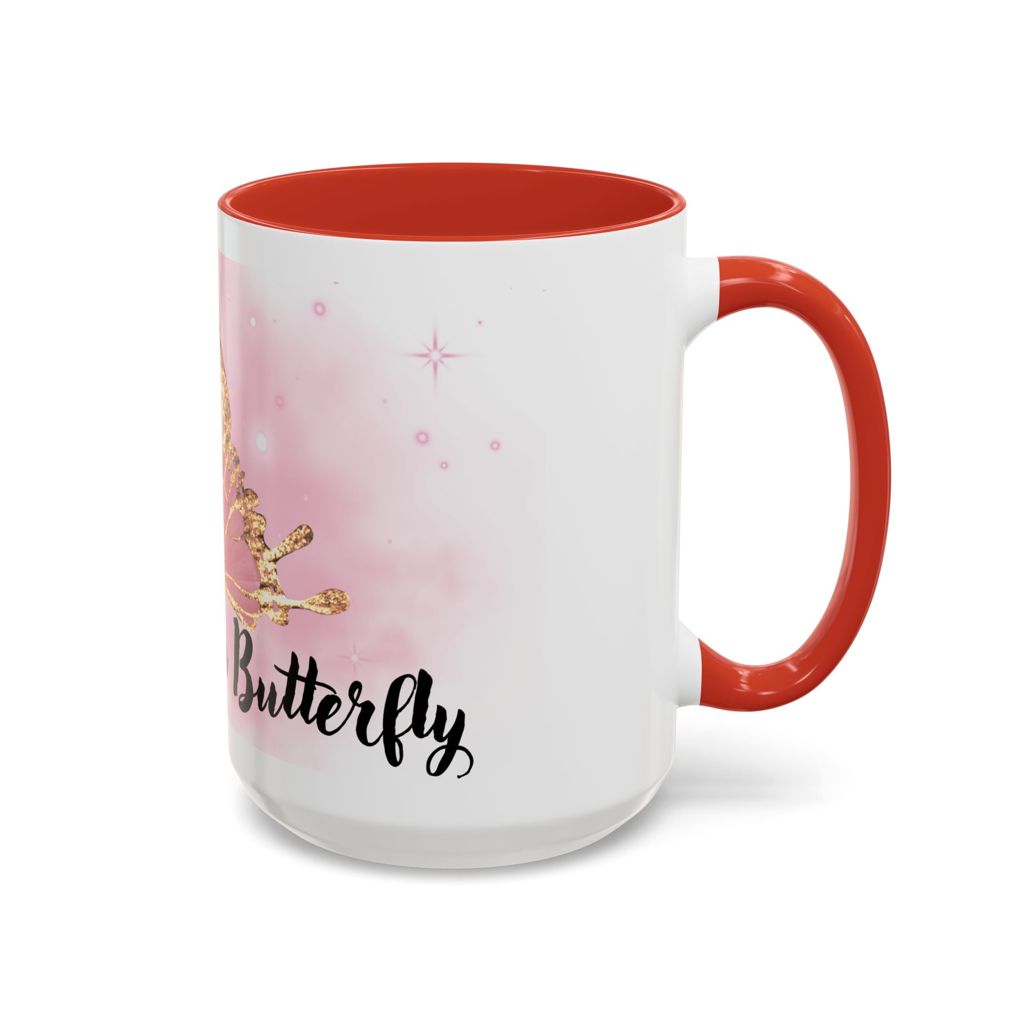 Coffee Mug - Butterfly with Bold Statement Design