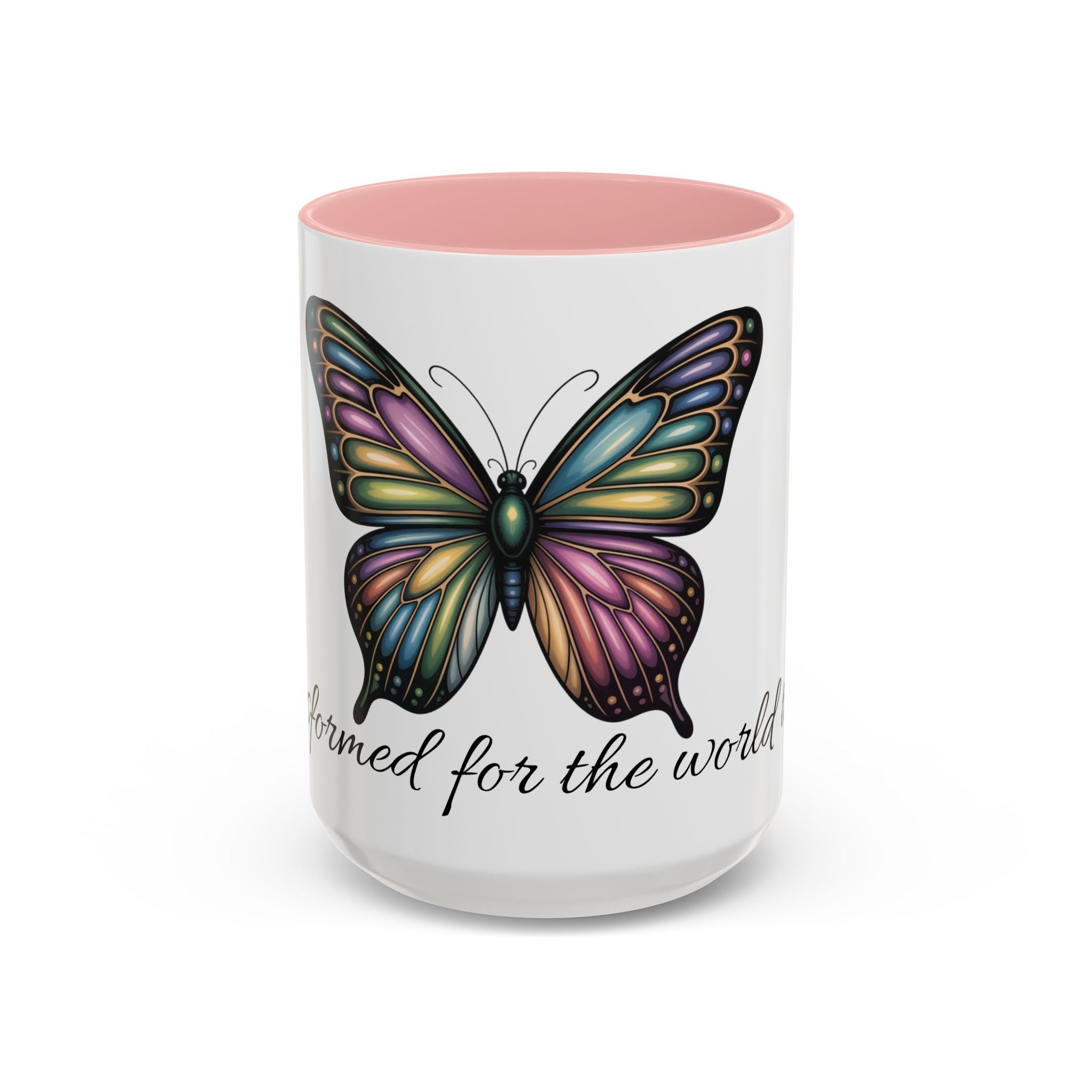 Copy of Coffee Mug - Butterfly with Bold Statement Design
