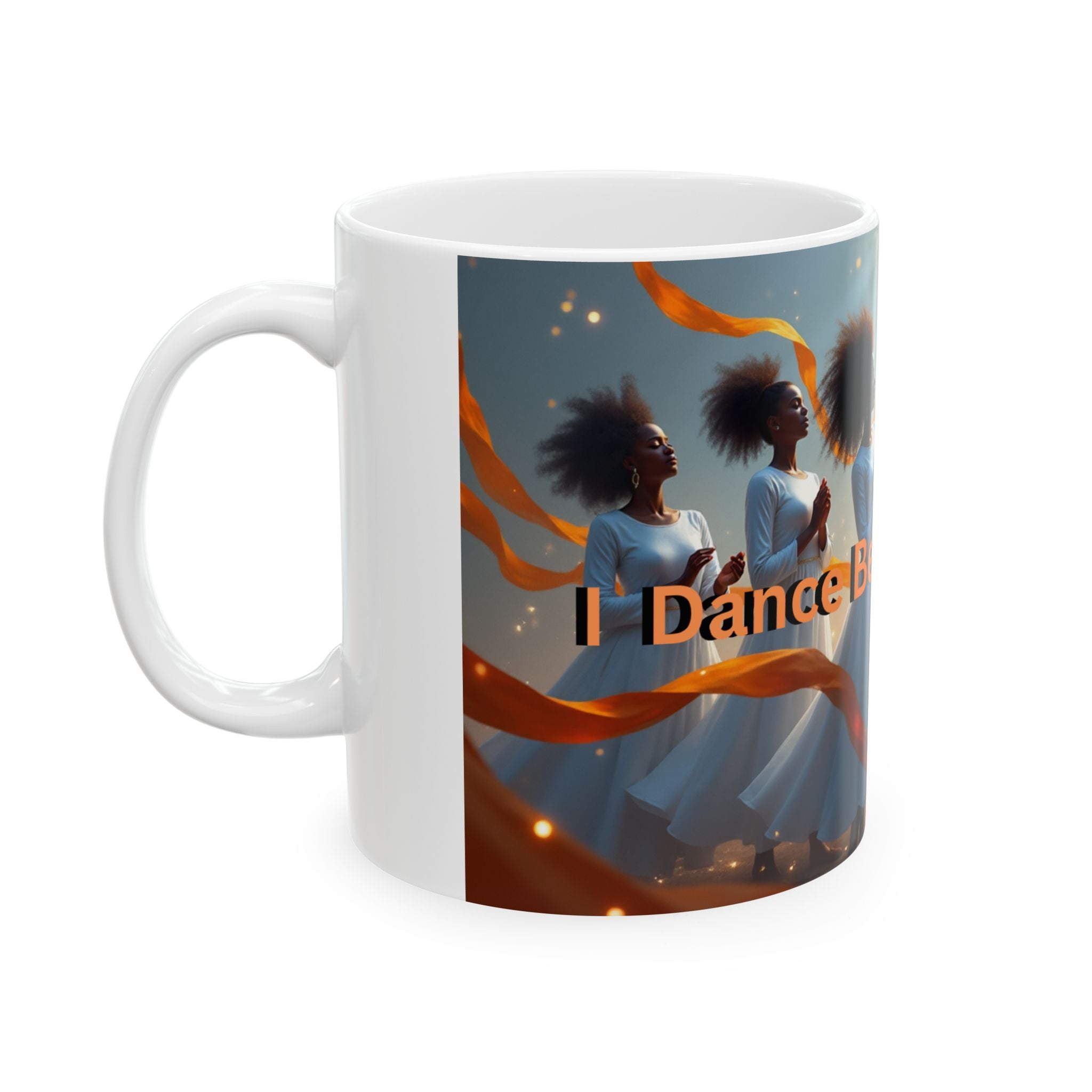 Ceramic Inspirational Mug - Motivational Quote for Art Enthusiasts