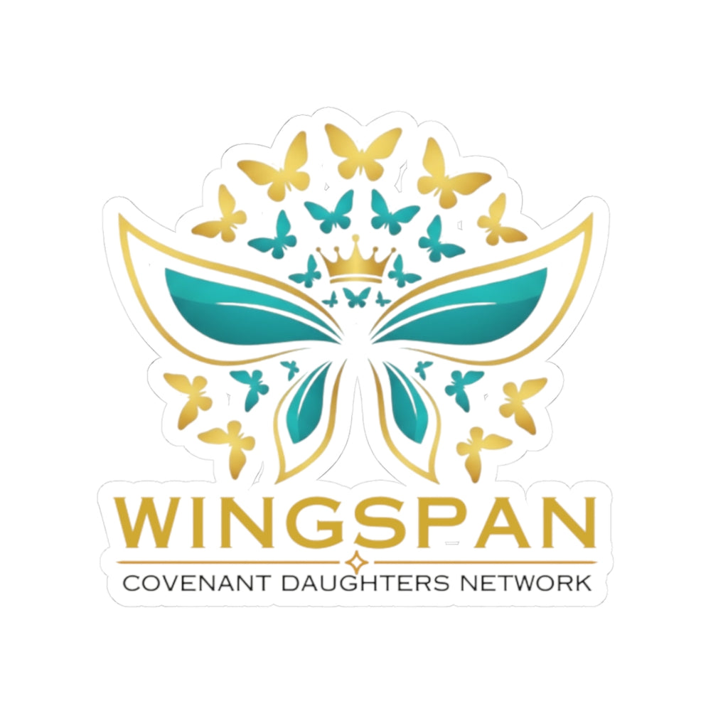 Wingspan Stickers - Vibrant Kiss-Cut Design for Personalization