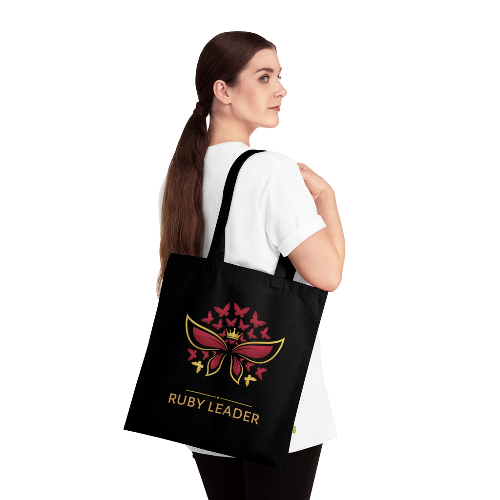 Ruby Leader Organic Cotton Tote (Black)
