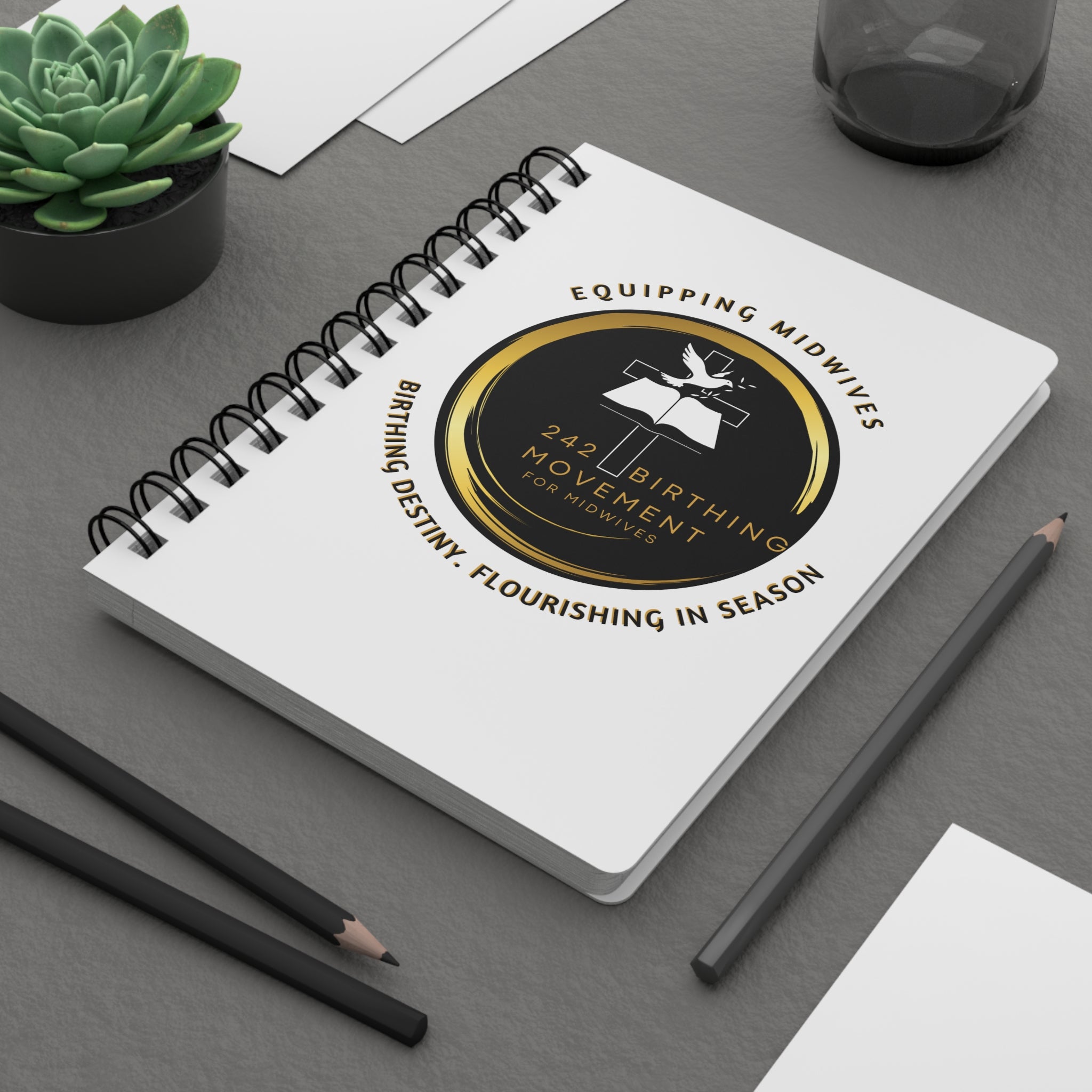 242 Birthing Movement Spiral Notebook