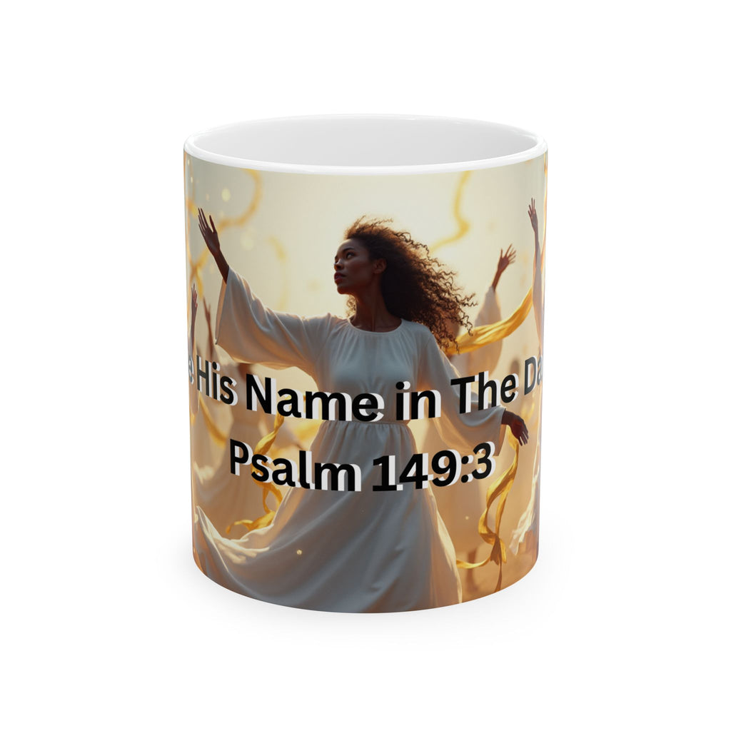 Ceramic Inspirational Mug - Motivational Quote for Art Enthusiasts