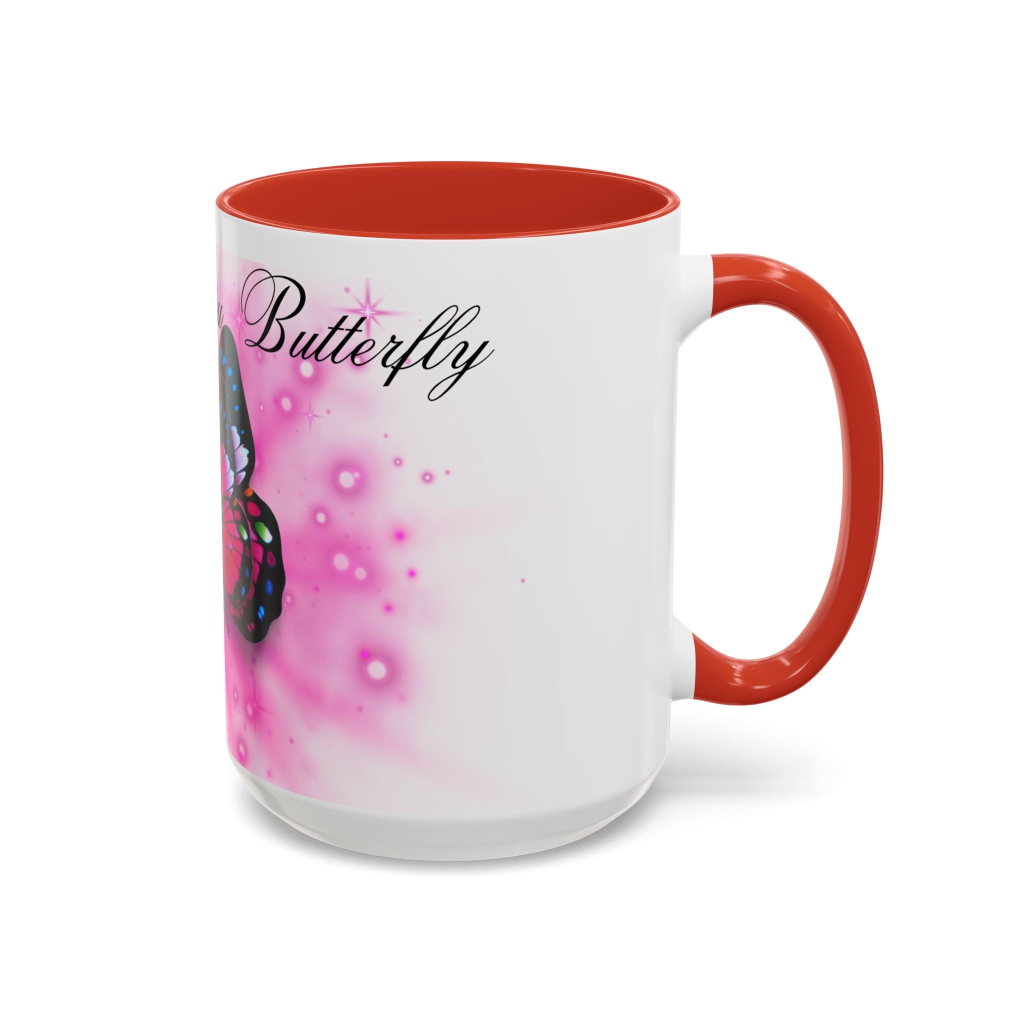 Coffee Mug - Butterfly with Bold Statement Design