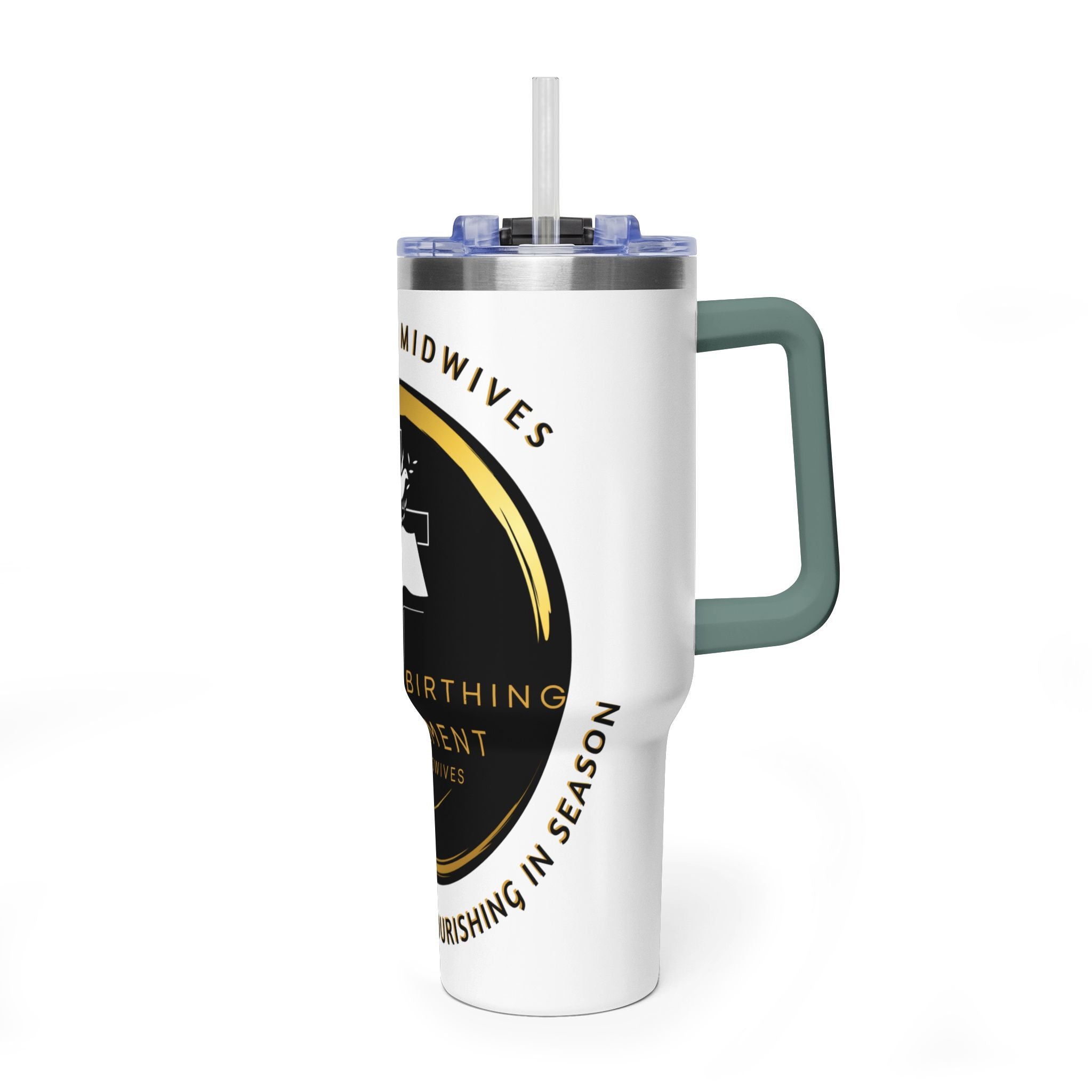 Birthing  Movement 40oz Vacuum Tumbler —Thermal Travel Cup