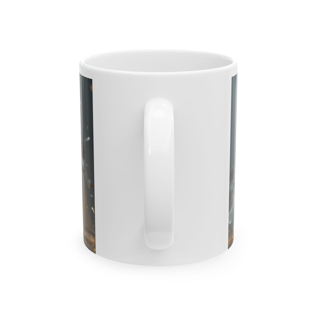 Ceramic Inspirational Mug - Motivational Quote for Art Enthusiasts