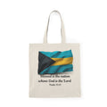Blessed Nation Tote Bag - Faith-Based Eco-Friendly Canvas Bag