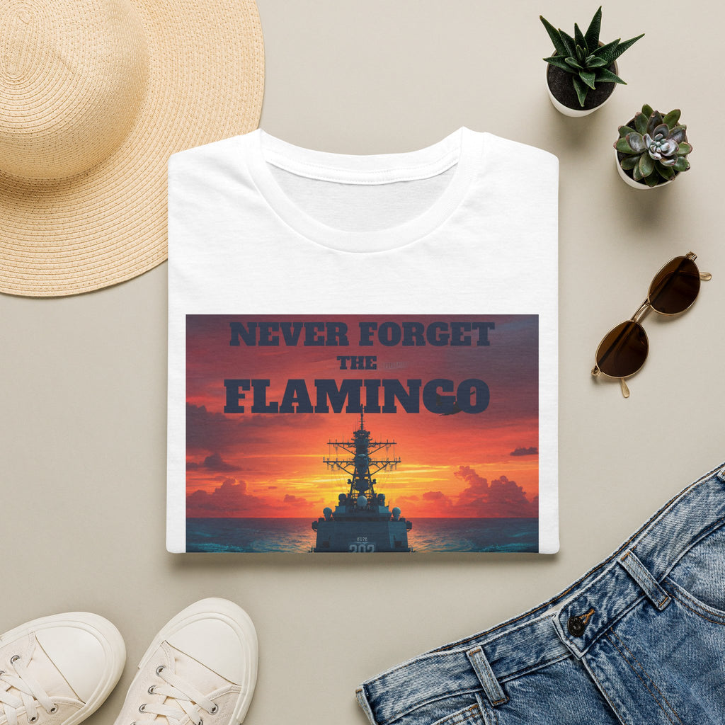 Never Forget The Flamingo Unisex Softstyle T-Shirt
