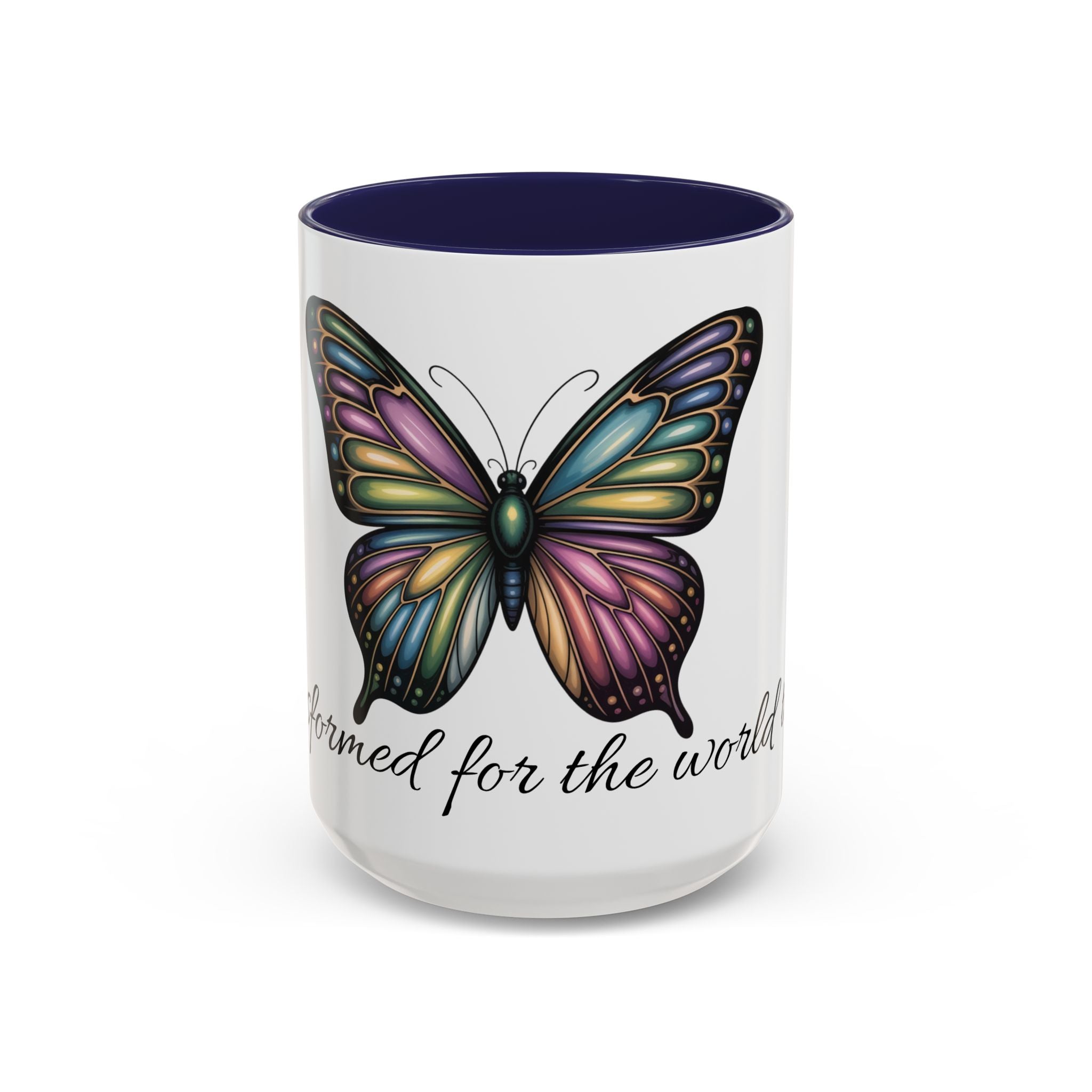 Copy of Coffee Mug - Butterfly with Bold Statement Design