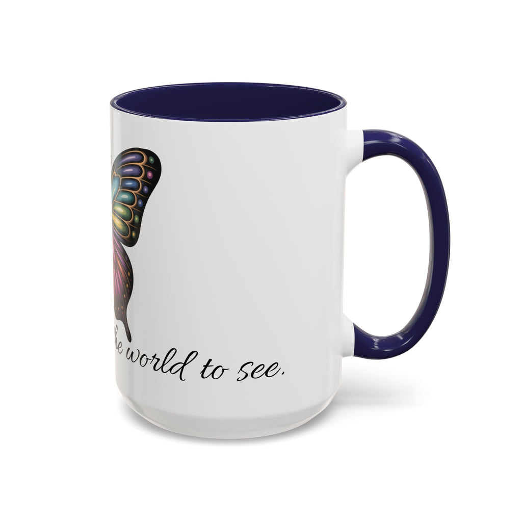 Copy of Coffee Mug - Butterfly with Bold Statement Design