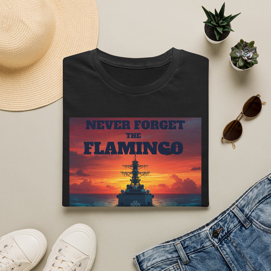 Never Forget The Flamingo Unisex Softstyle T-Shirt