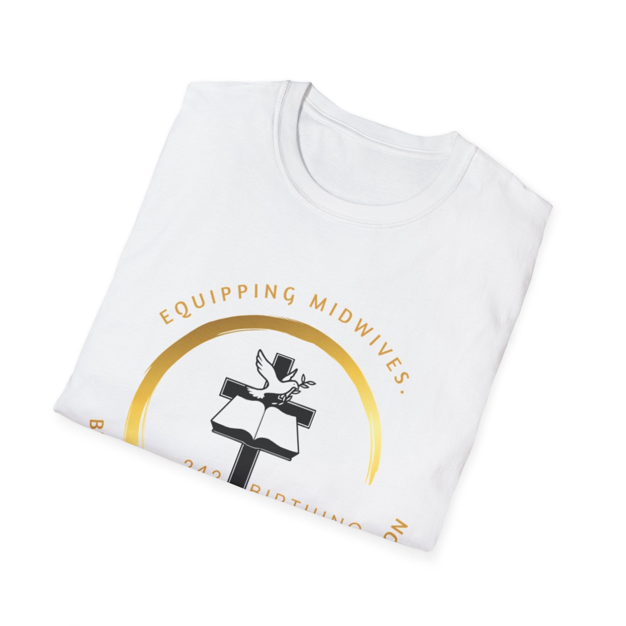 242 Birthing Movement Logo Tee White