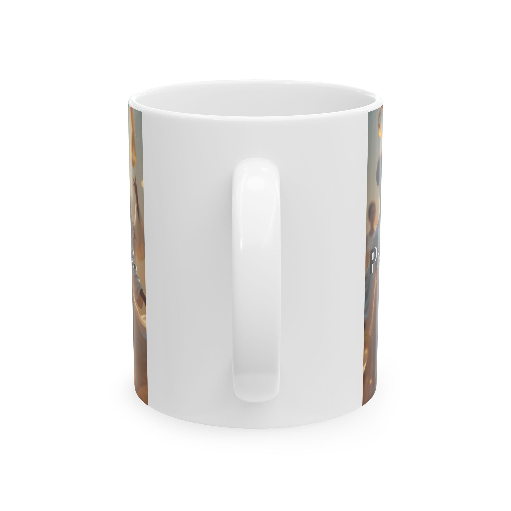 Ceramic Inspirational Mug - Motivational Quote for Art Enthusiasts