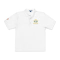 Ruby Leader - Embroidered White Polo Shirt