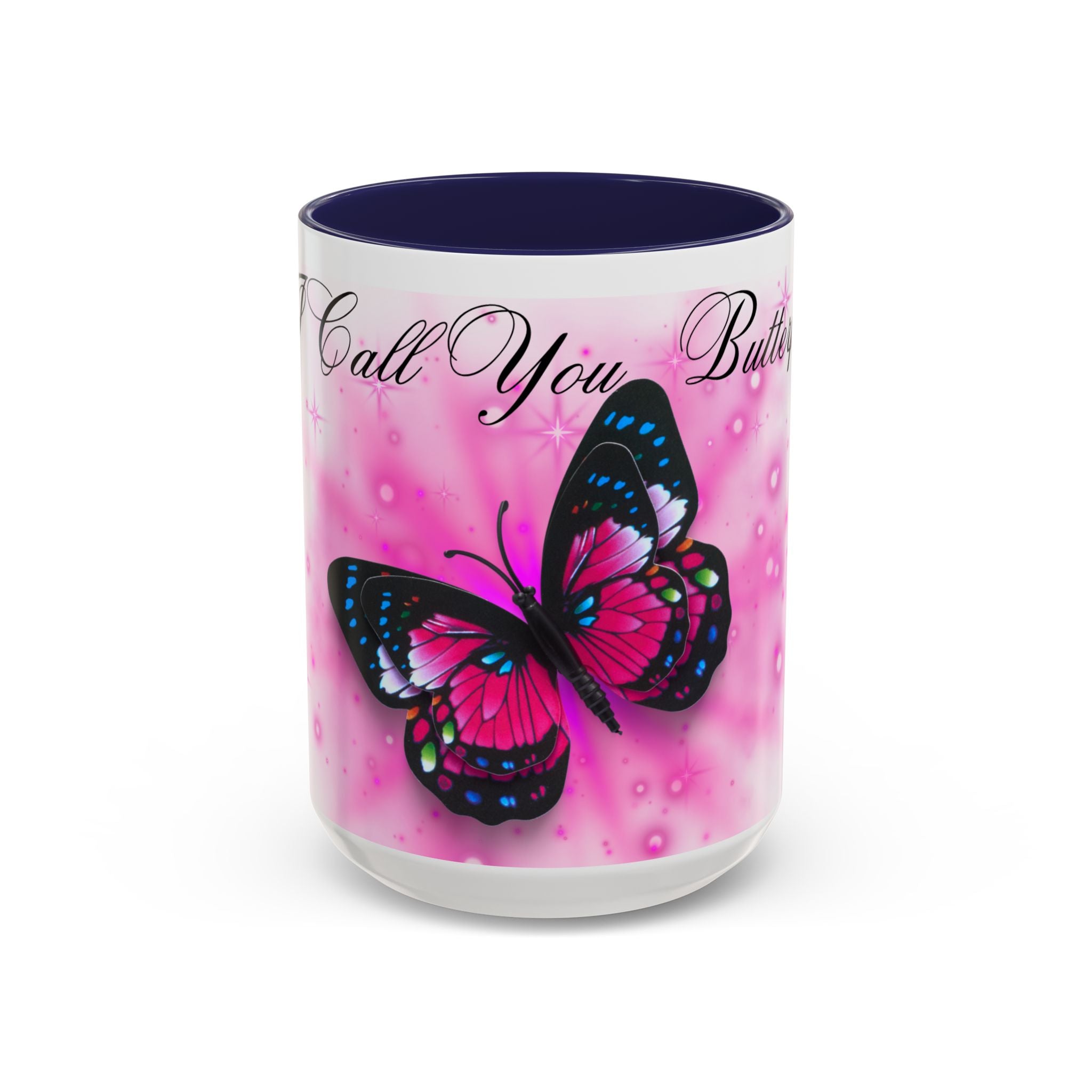 Coffee Mug - Butterfly with Bold Statement Design