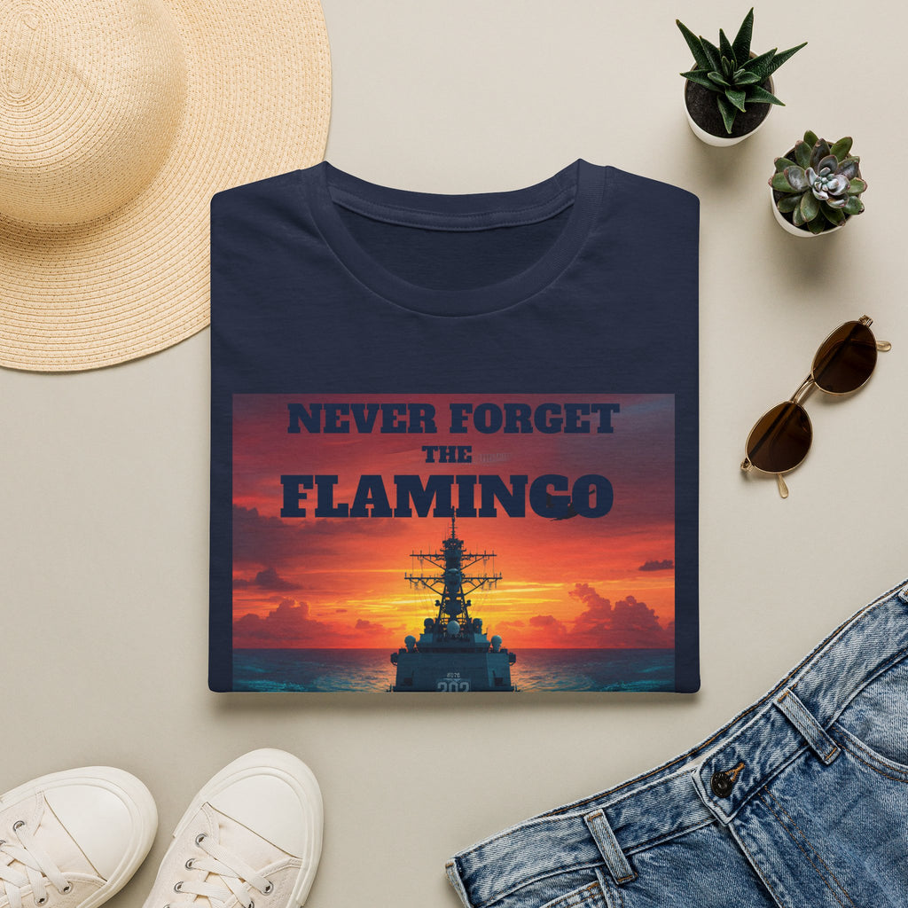 Never Forget The Flamingo Unisex Softstyle T-Shirt