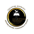 Birthing Movement Midwives Kiss-Cut Sticker — '242 Birthing Movement' Logo