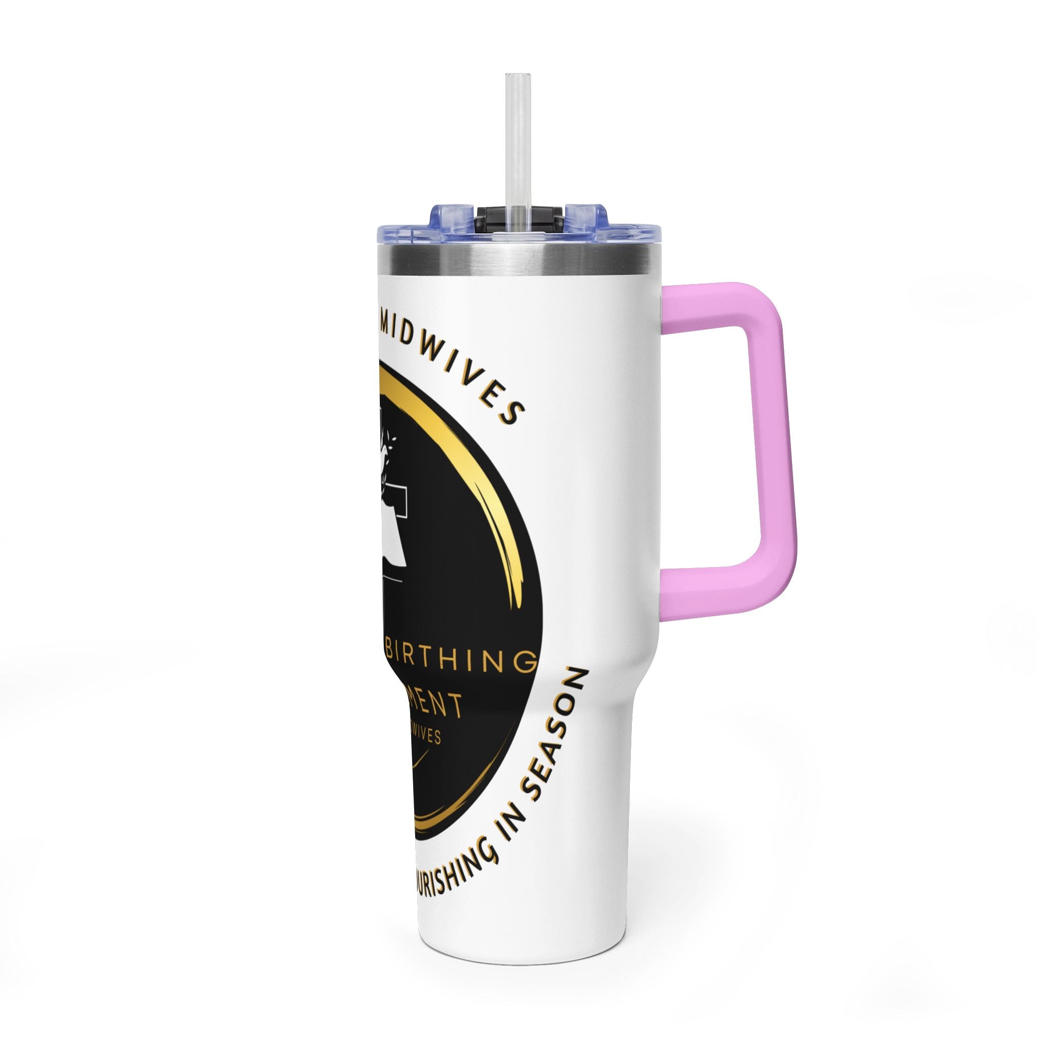 Birthing  Movement 40oz Vacuum Tumbler —Thermal Travel Cup