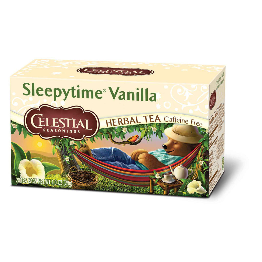 Celestial Seasonings Sleepytime Vanilla Herb Tea (6x20 Bag)